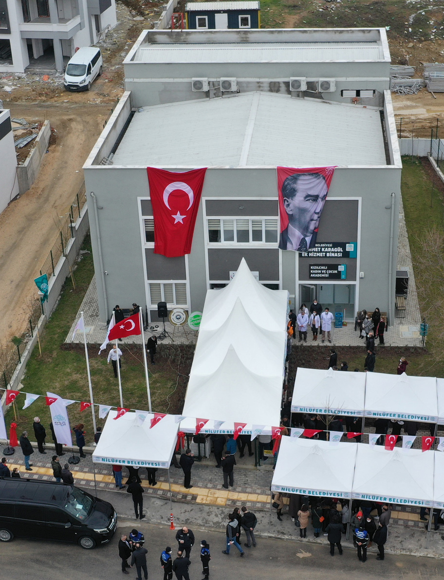 Kızılcıklı ek hizmet binası kapılarını açtı