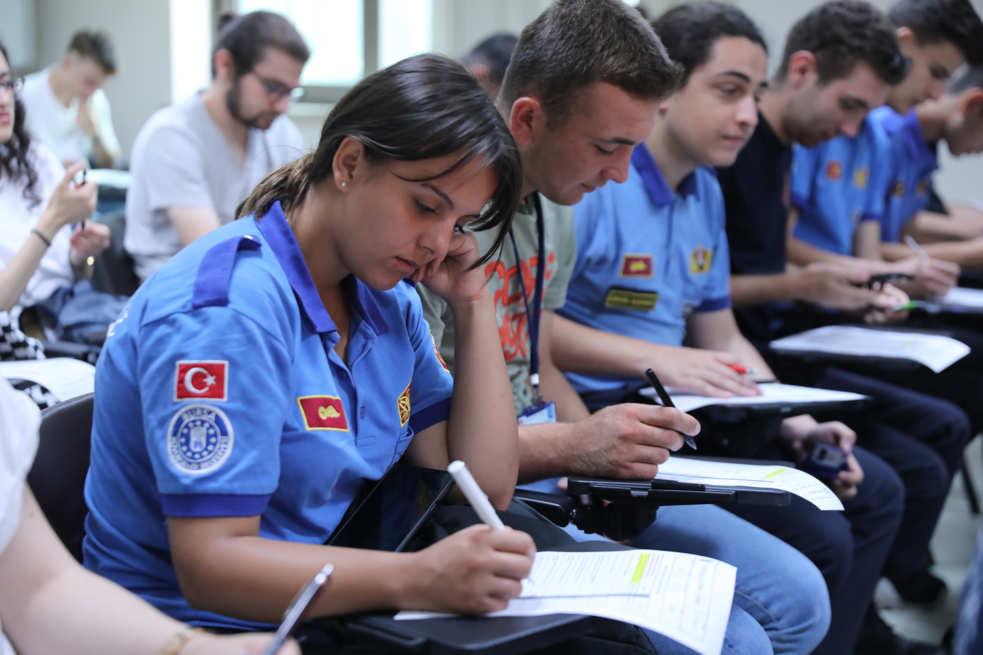 Stajyerler oryantasyon eğitiminde
