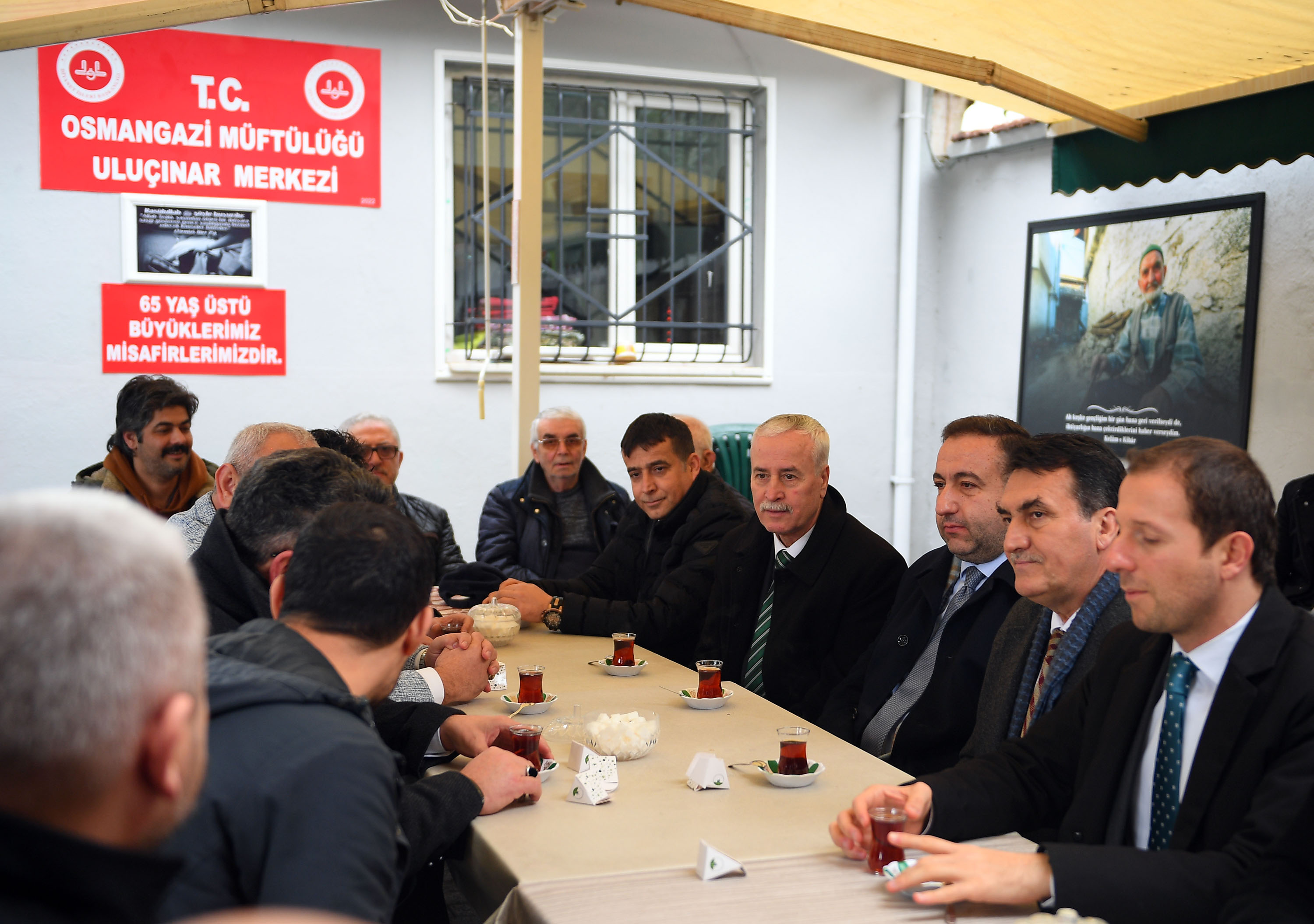 Başkan Dündar vatandaşlarla bir araya geldi