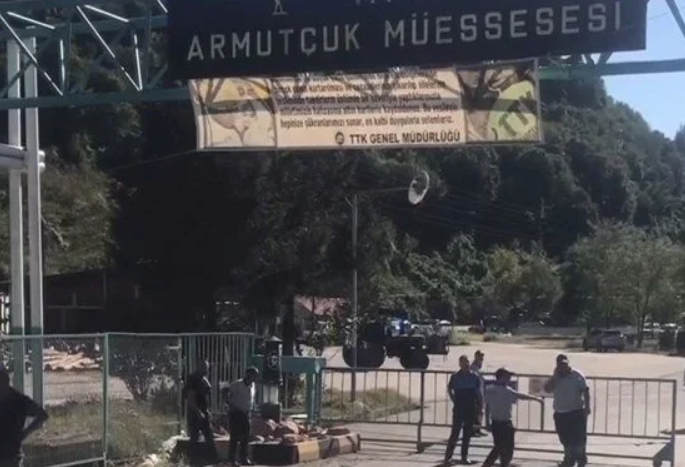 ZONGULDAK EREĞLİ'DE MADEN OCAĞINDA GÖÇÜK