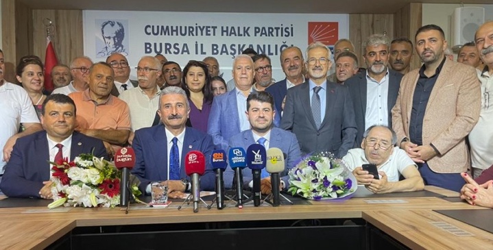 CHP Bursa'da devir teslim töreni yapıldı