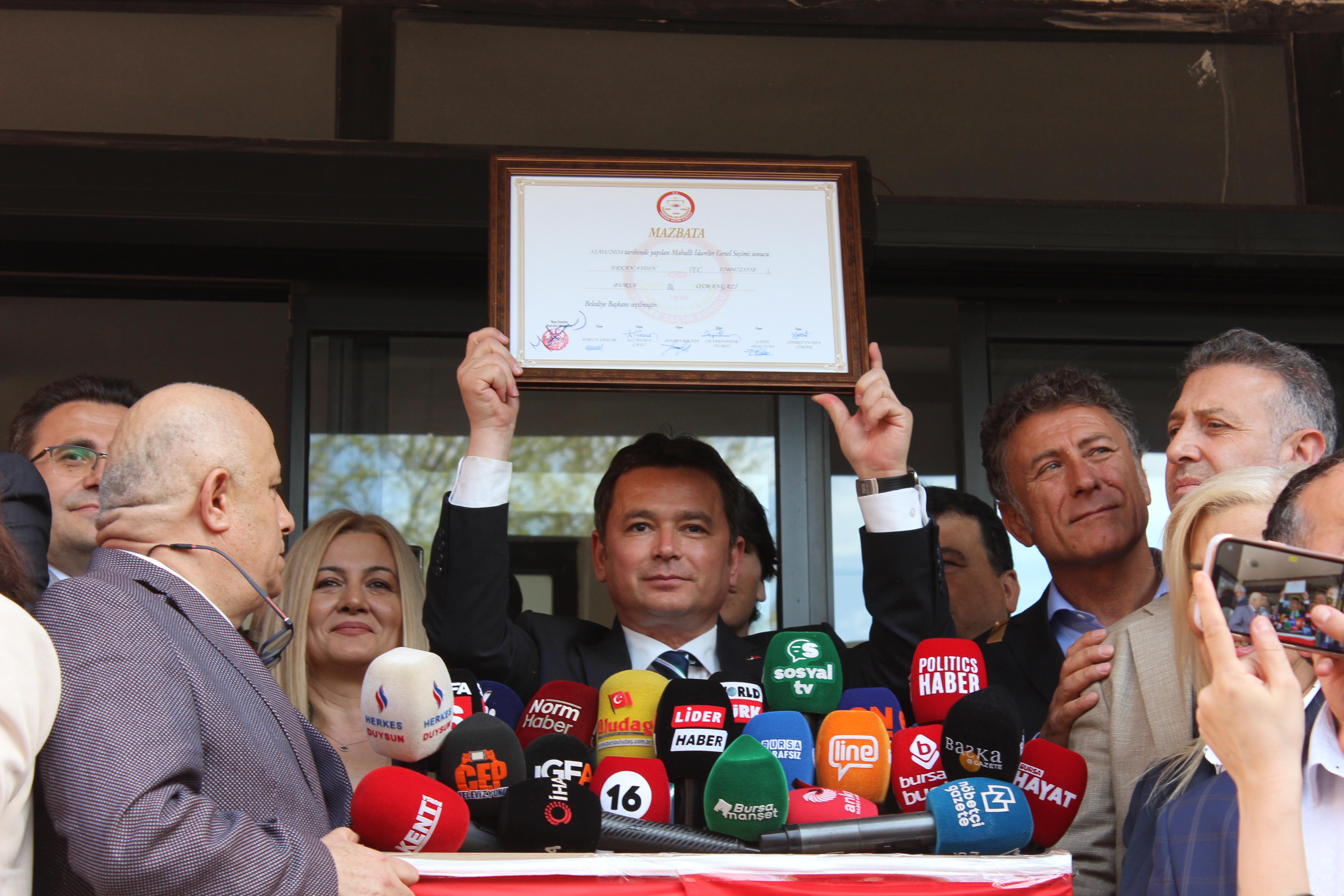 Osmangazi'de Erkan Aydın dönemi