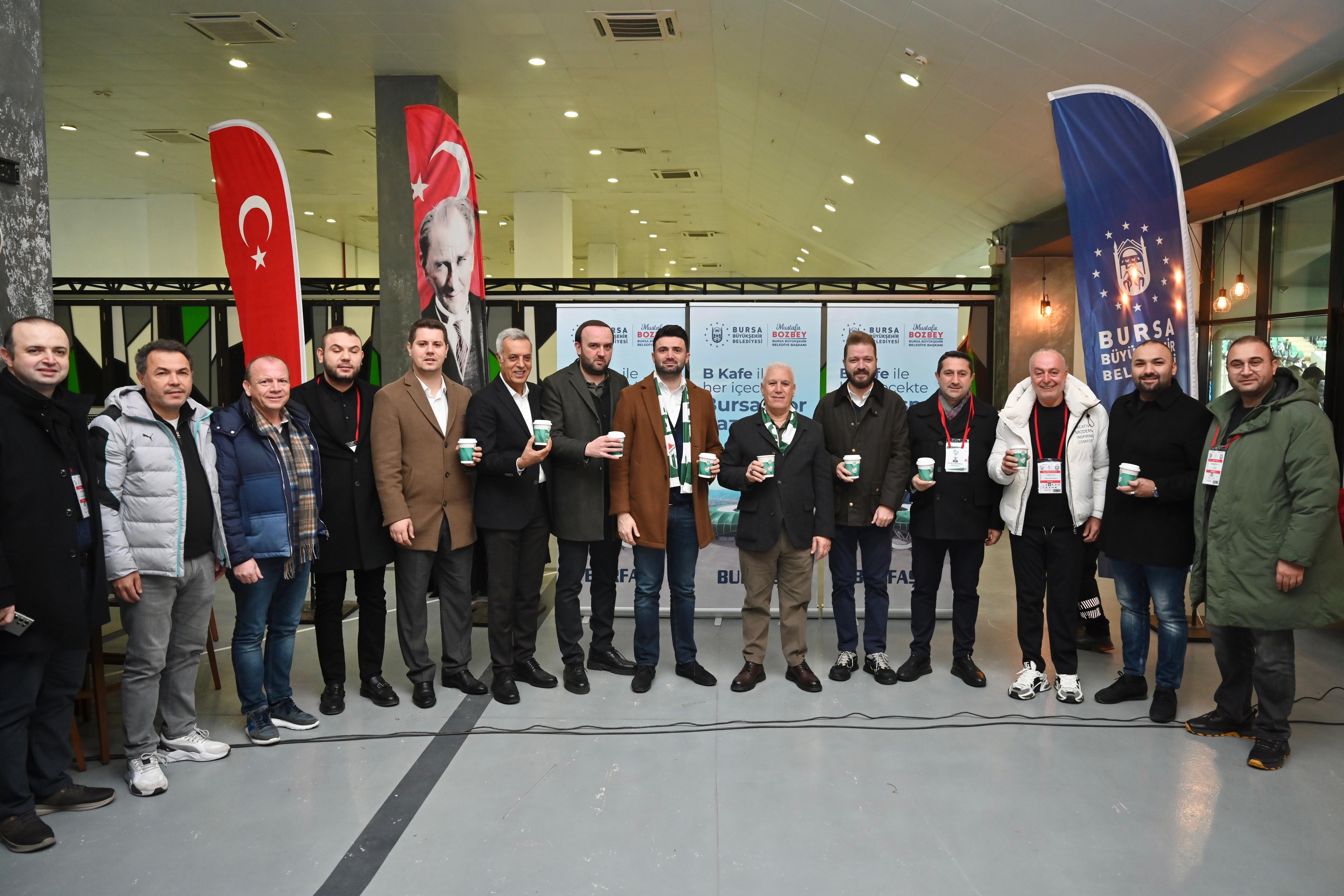 Bursa Büyükşehir’den Bursaspor’a güçlü destek