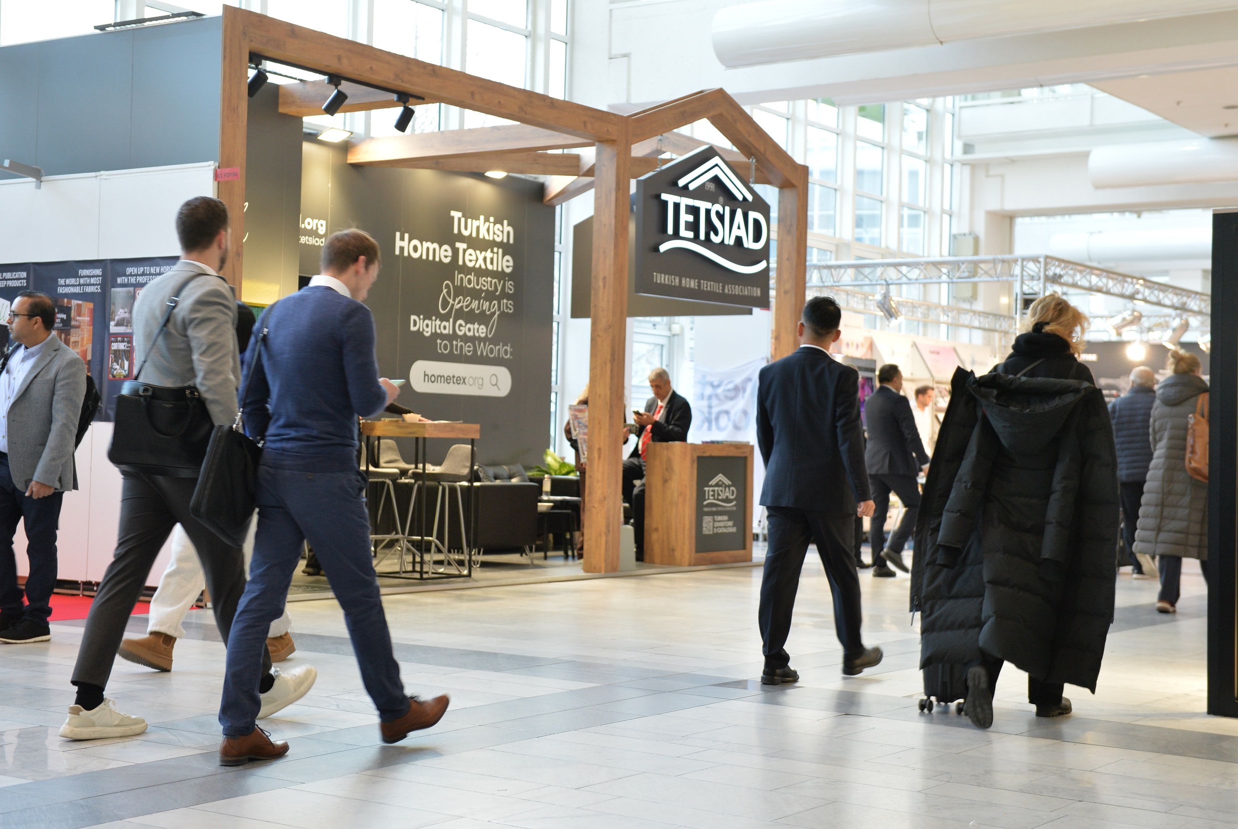 Bursa iş dünyası KFA organizasyonuyla Heimtextil Fuarı’nda