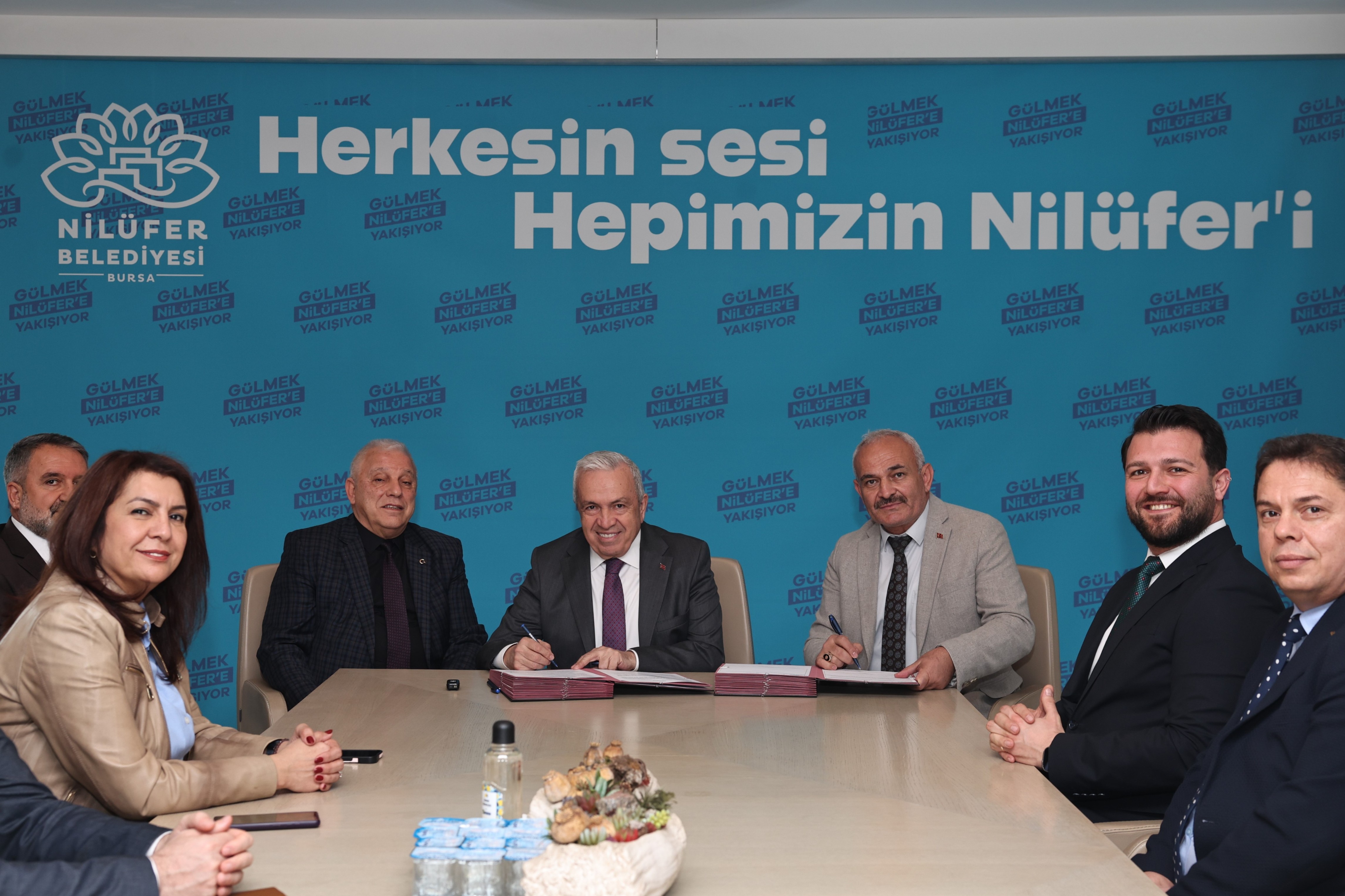 Nilüfer’in pazar yerleri için protokoller imzalandı 