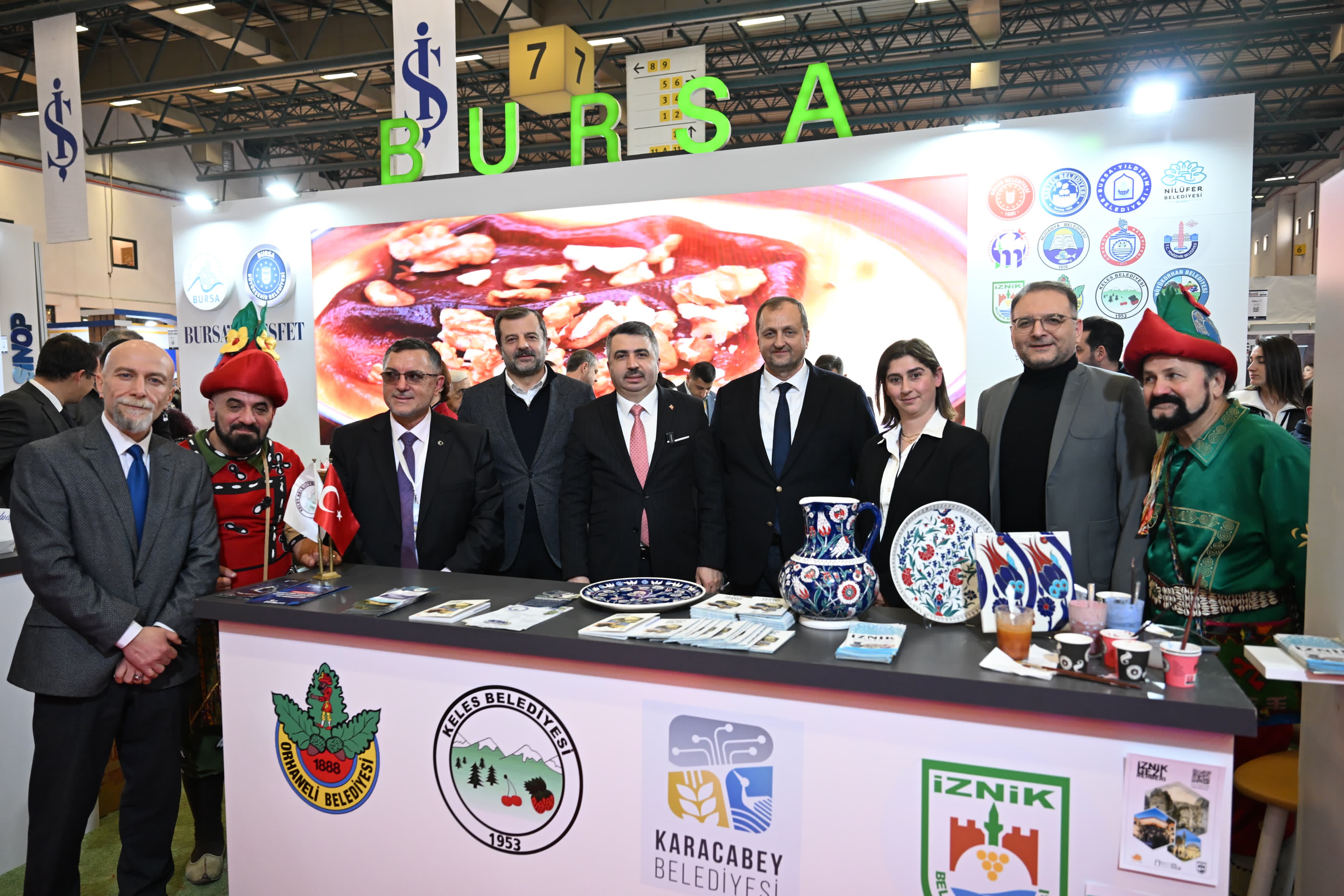 EMITT Fuarı'nda Bursa rüzgarı