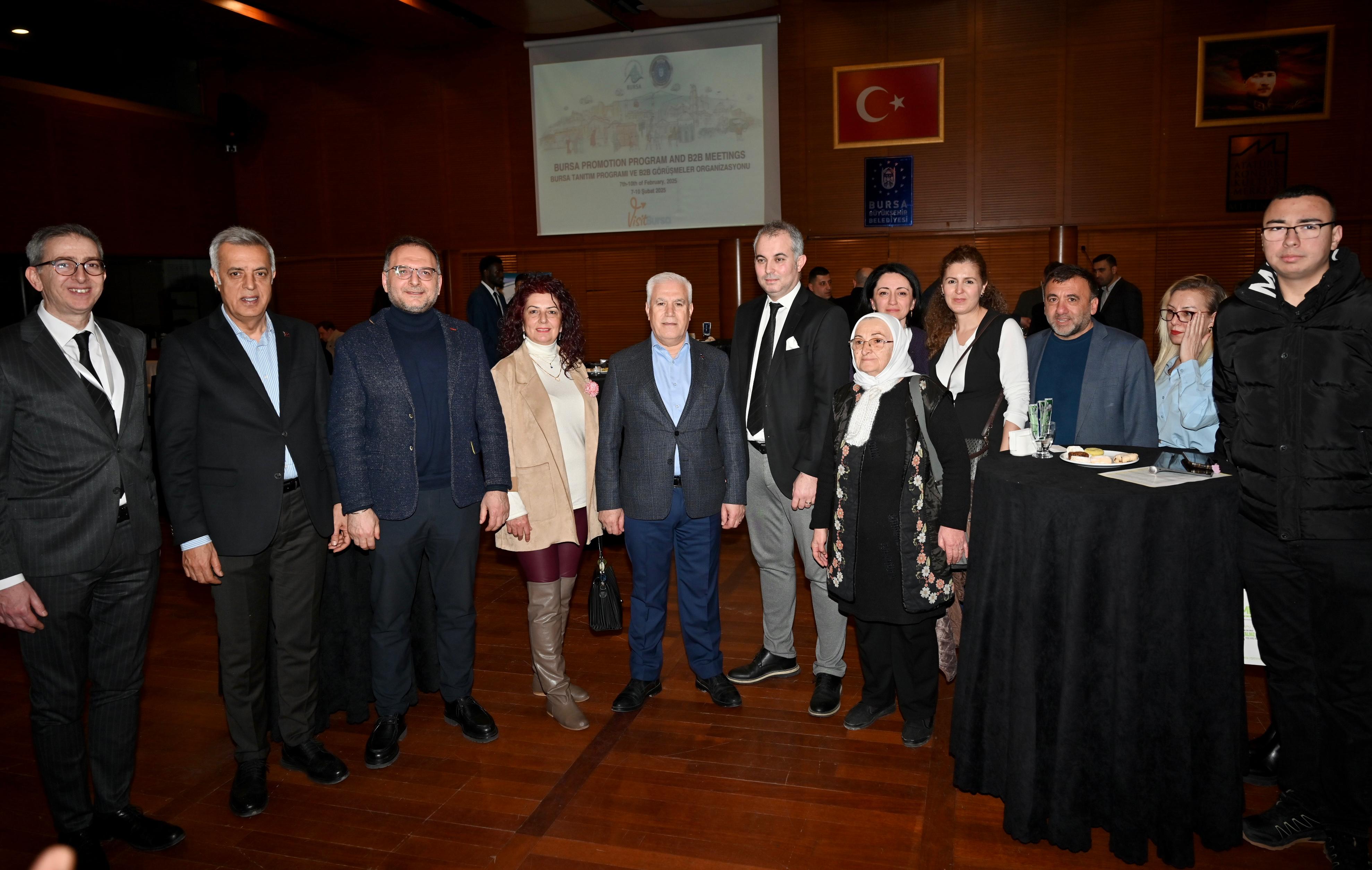 15 ülkeden turizm sektörü temsilcileri Bursa’da buluştu