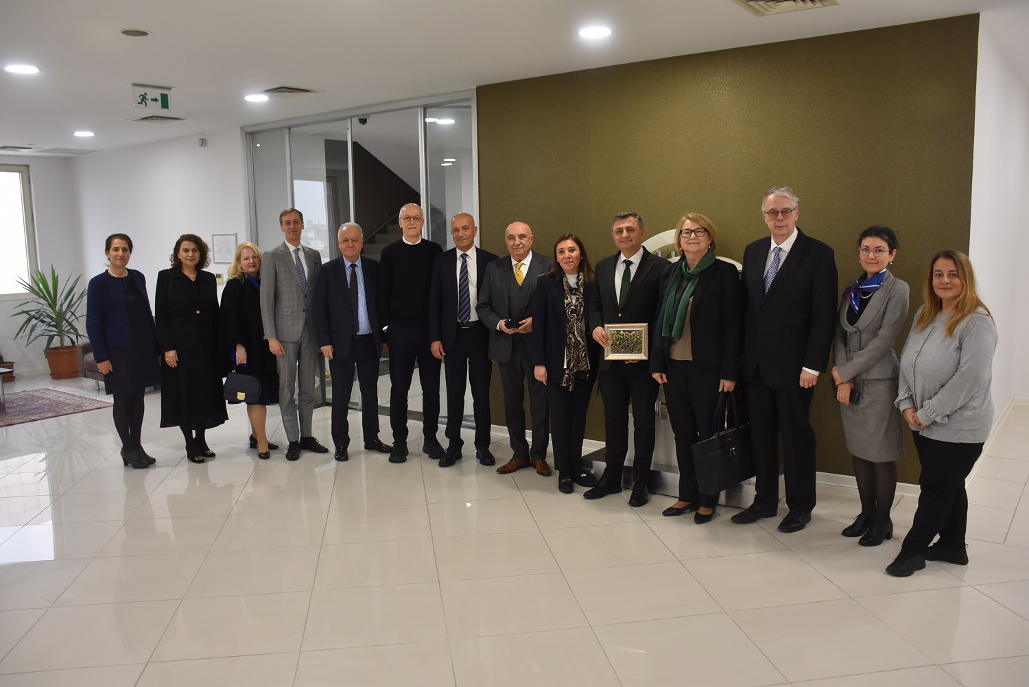 UİB, Finlandiya heyetini ağırladı