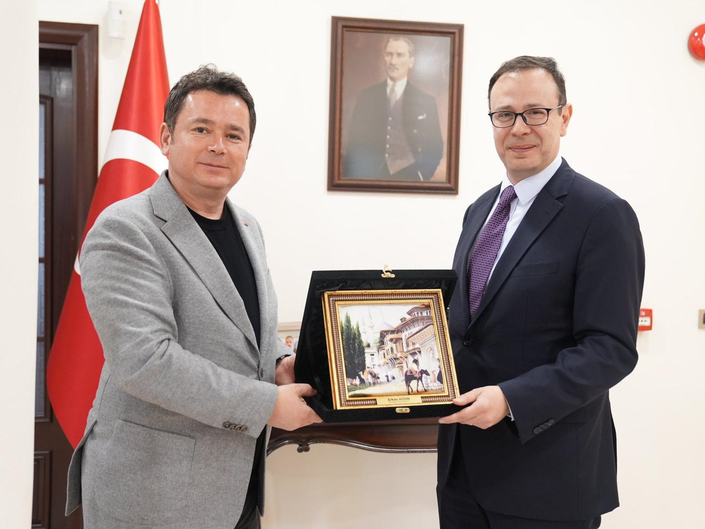 Başkan Aydın, Balkanlar’da temaslarda Bulundu