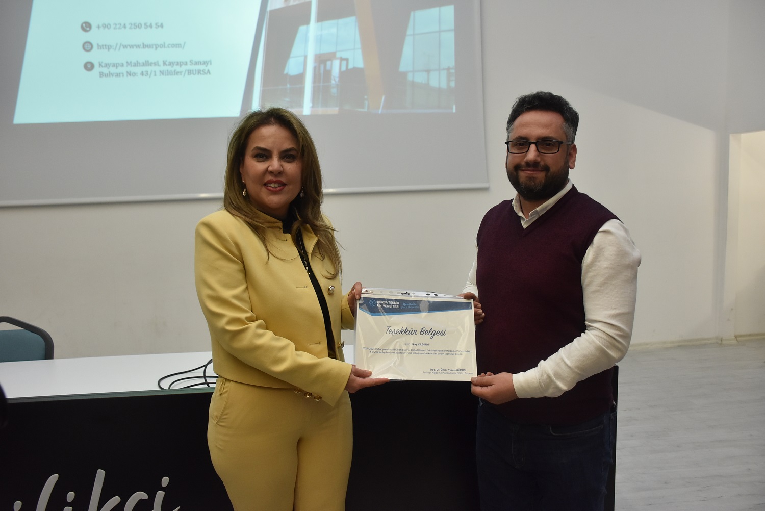 BTÜ'de polimer atıkların geri dönüşümü konuşuldu