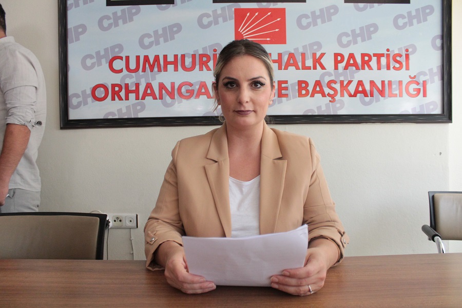 CHP Orhangazi İlçe Başkanı Berna İl: "Su kısıtlaması önce sanayiye uygulanmalı"
