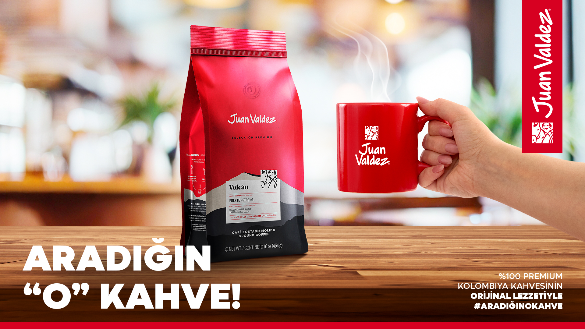 Juan Valdez, Türkiye'deki kahve tutkunlarına özel kampanya başlattı