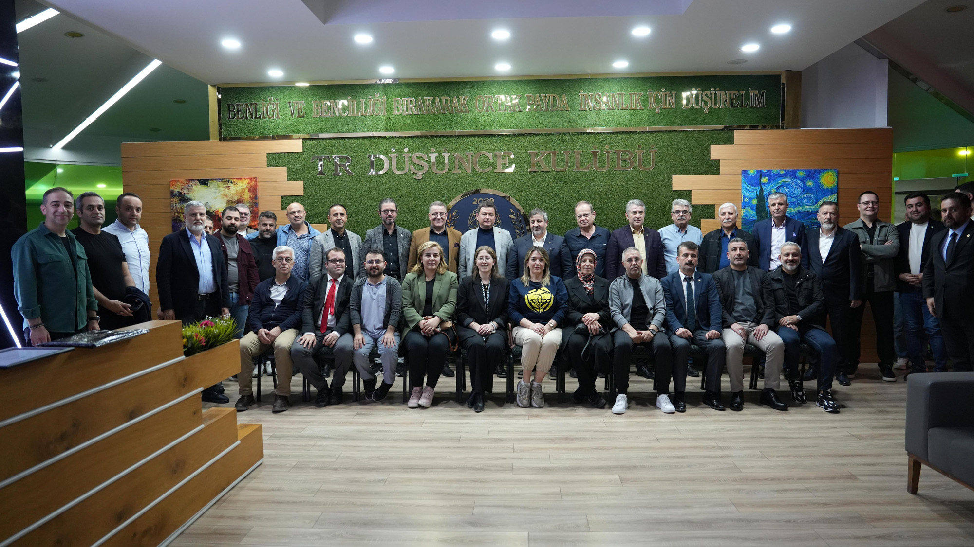 Başkan Aydın, TR Düşünce Kulübü’nün sahur programına katıldı