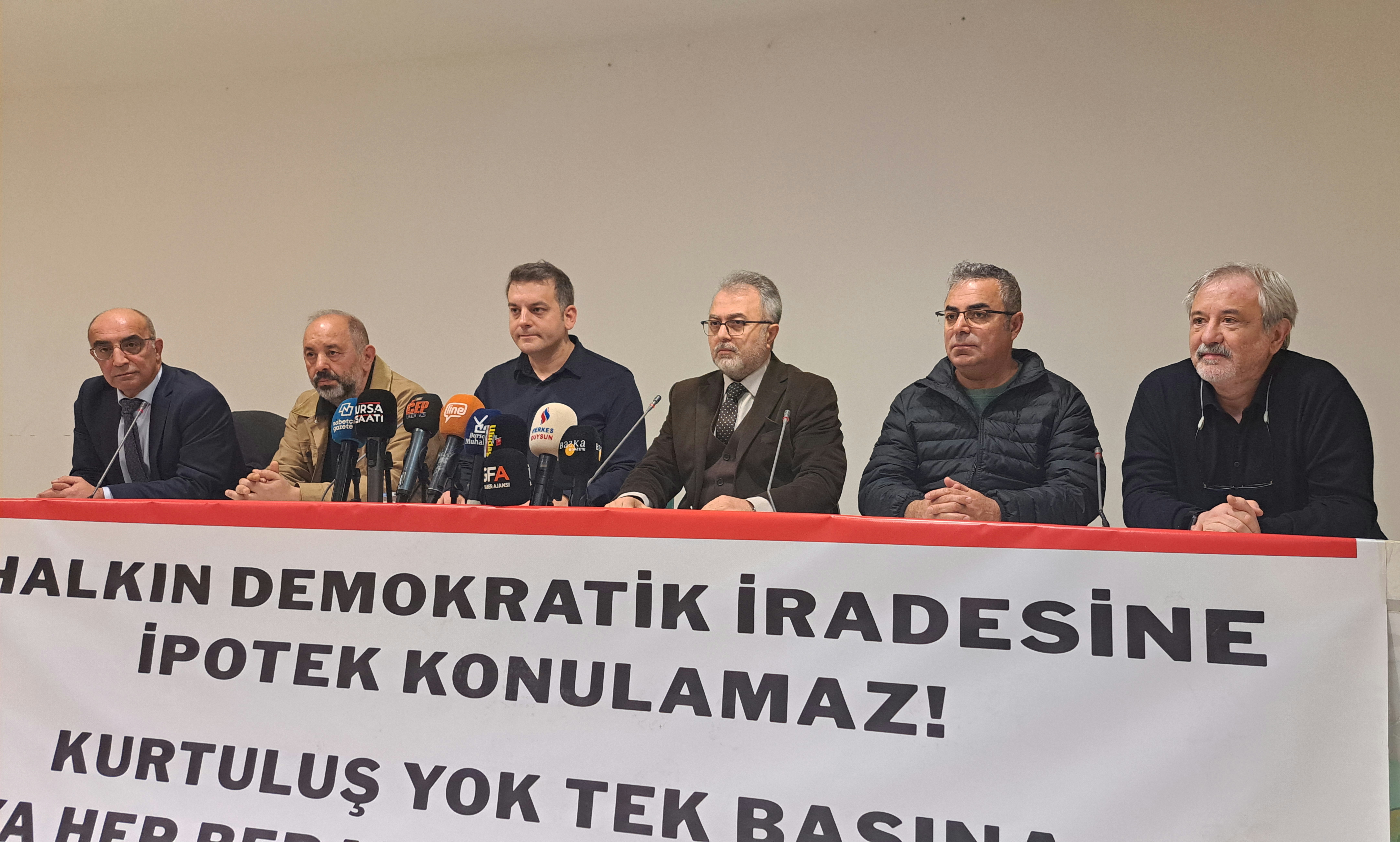 Demokratik kuruluşlardan İmamoğlu'na destek, gözaltı ve tutuklamalara tepki