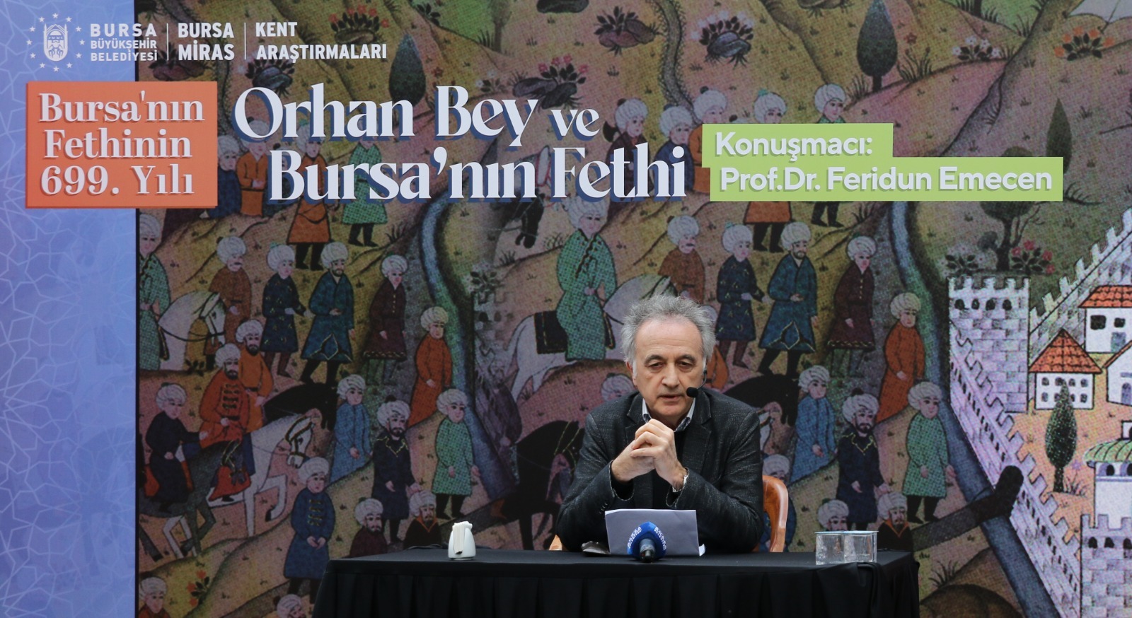 Prof. Dr. Emecen'den "Orhan Bey ve Bursa'nın Fethi" söyleşisi