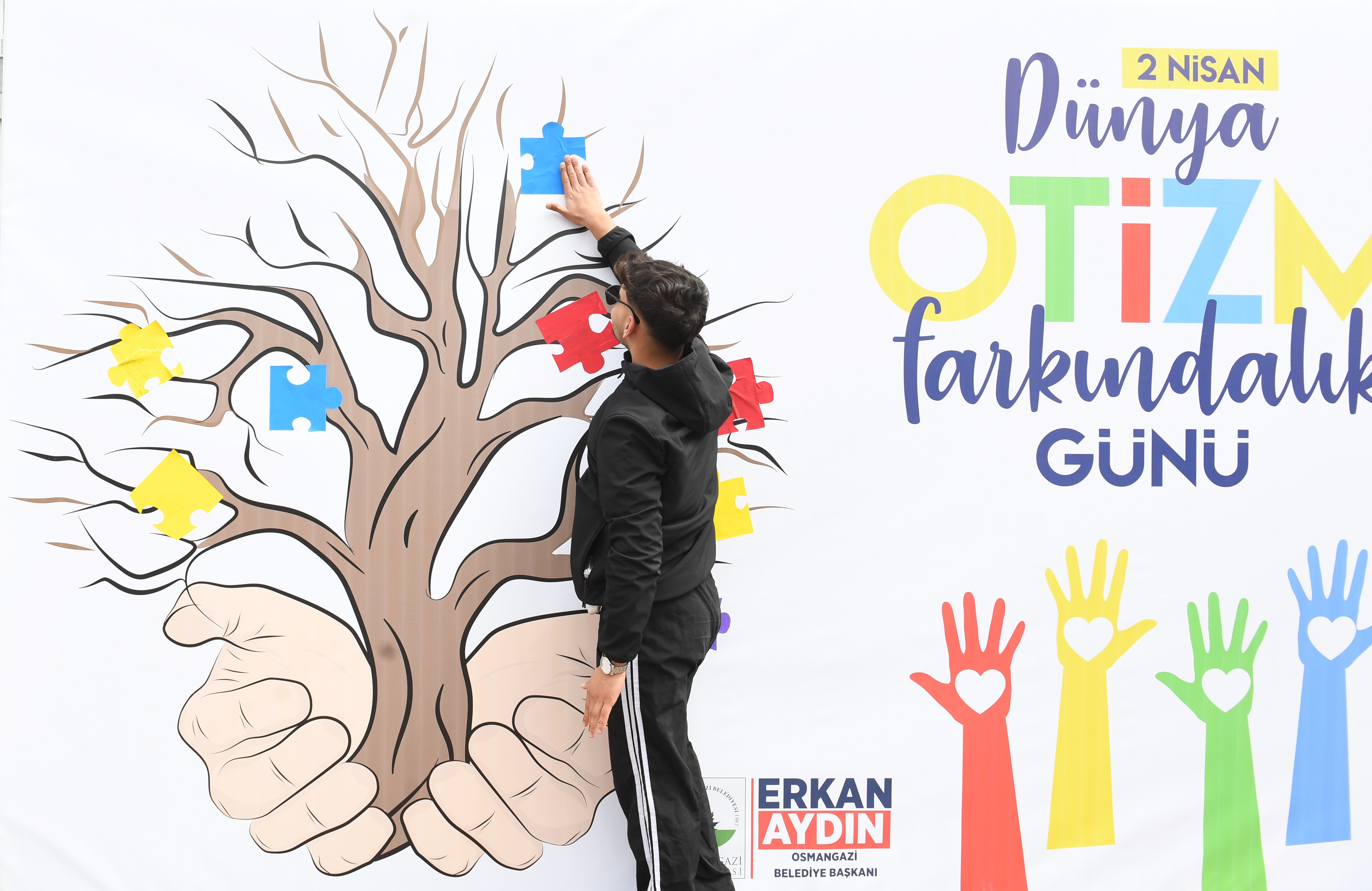 Osmangazi'den otizme dikkat çeken etkinlik