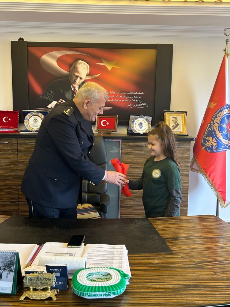 Ekol Koleji öğrencilerinden "Polis Haftası" ziyareti