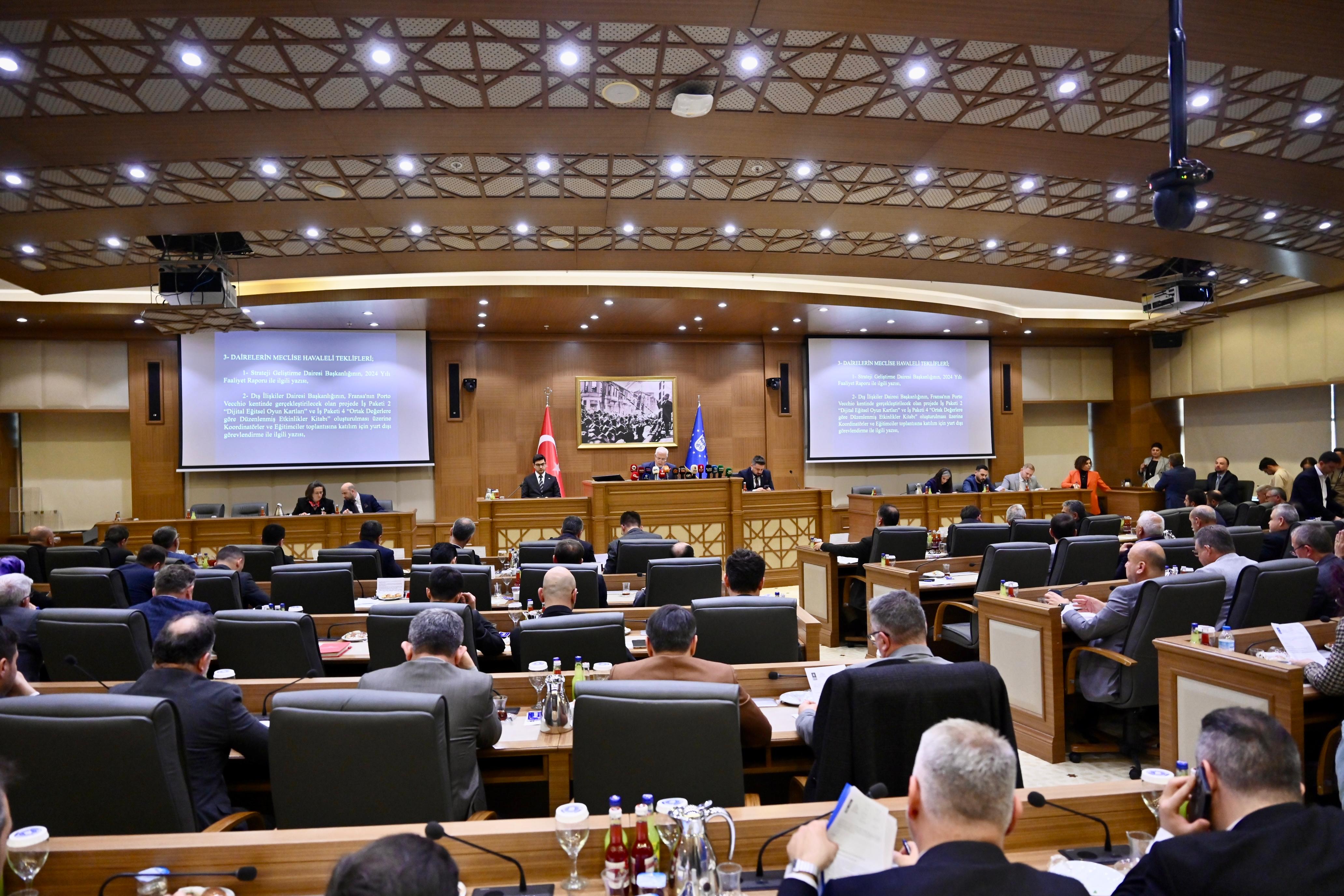 Bursa Büyükşehir Meclisi’nde komisyon seçimleri yapıldı