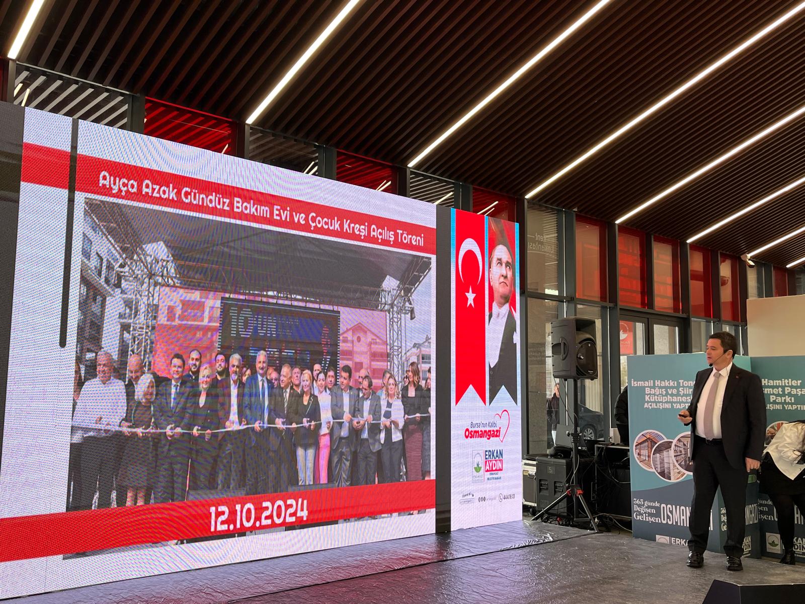 Osmangazi Belediye Başkanı Aydın'dan bir yıllık değerlendirme ve yeni projeler