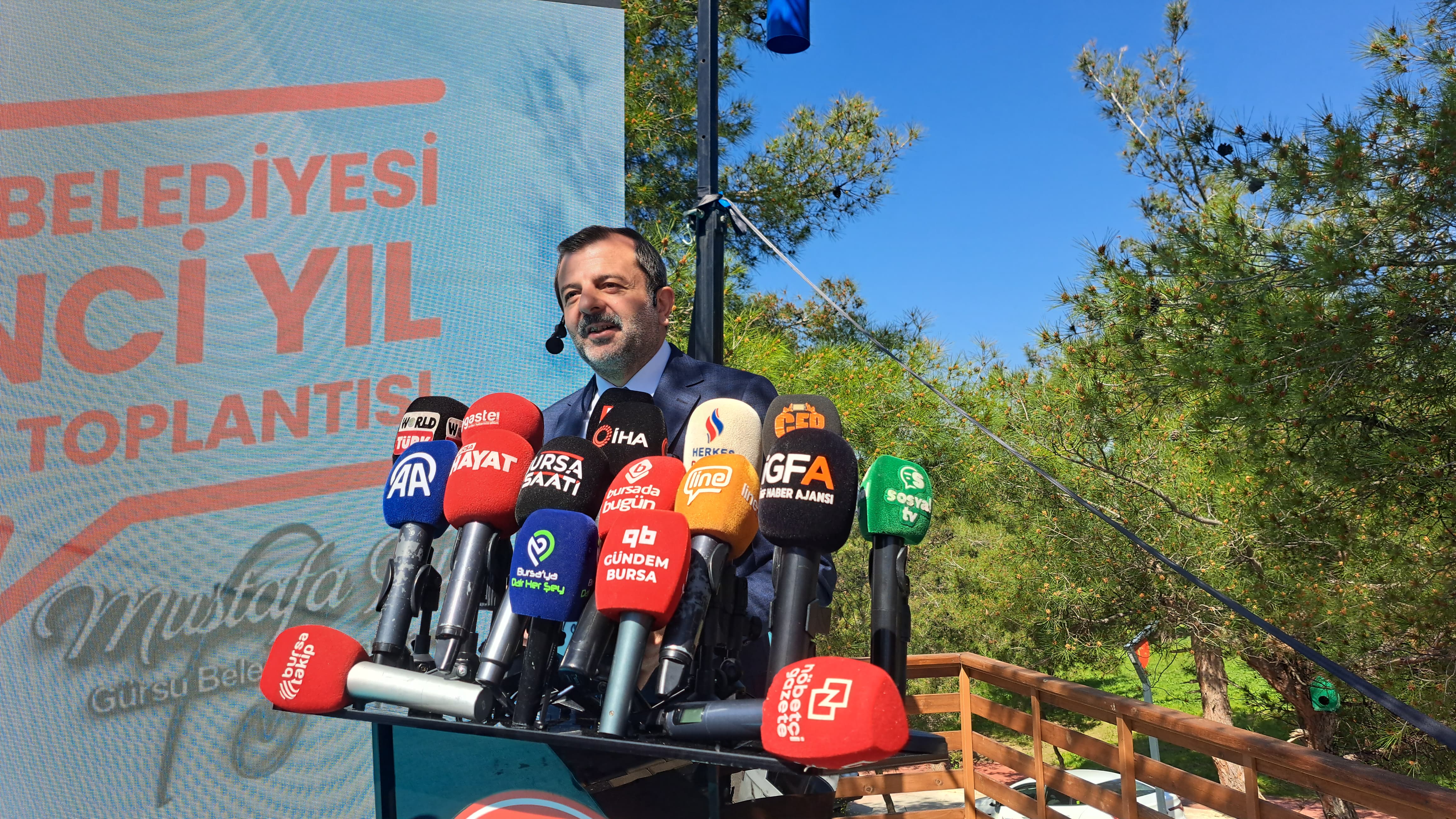 Başkan Işık, Gürsu’nun gelişim sürecini basınla paylaştı