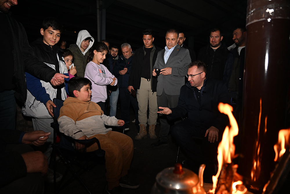 Gaziosmanpaşa'da deprem dayanışması