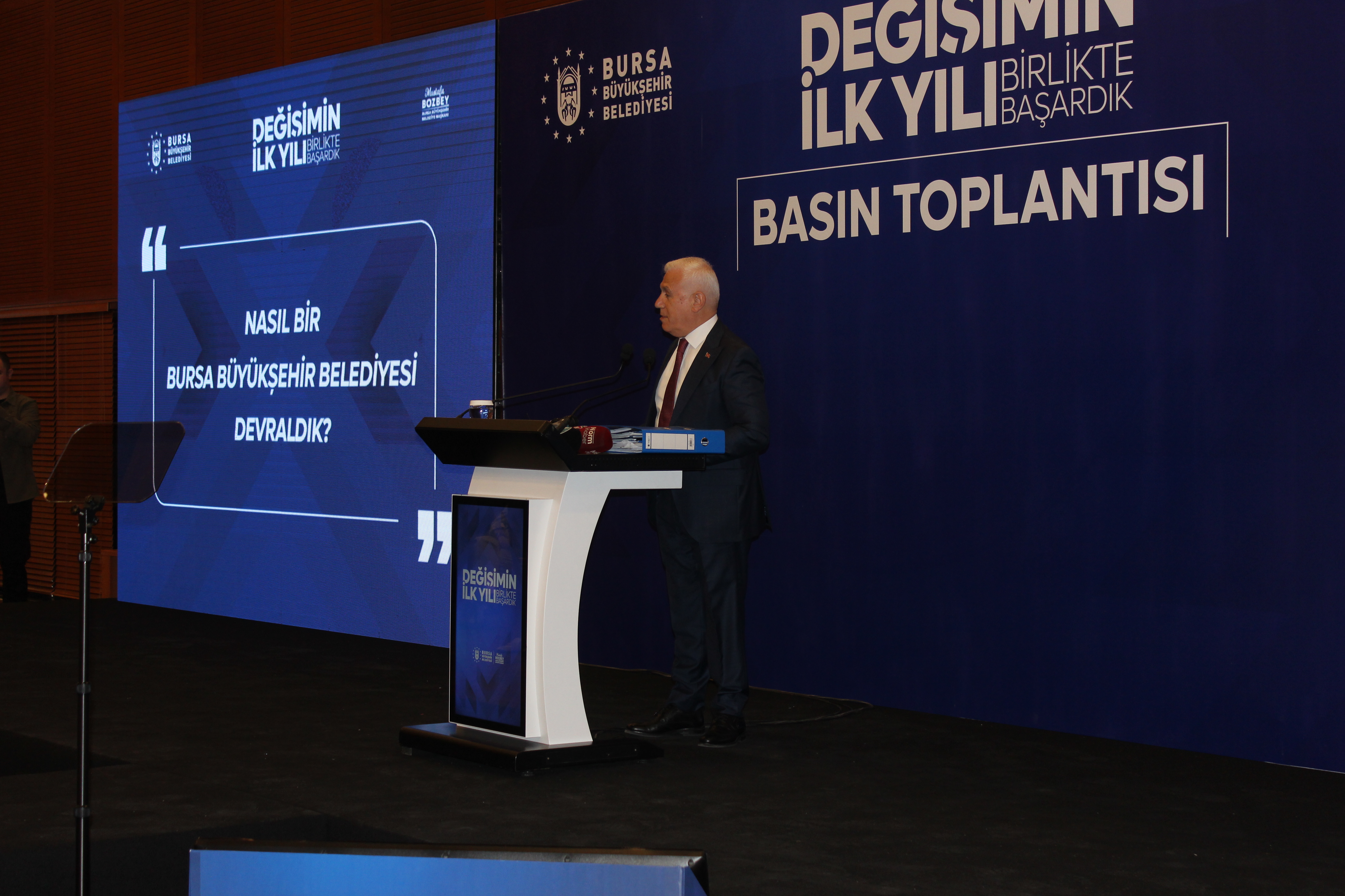 Başkan Bozbey'den  1 yıl muhasebesi: "Koma halindeki belediyeyi hayata döndürdük"