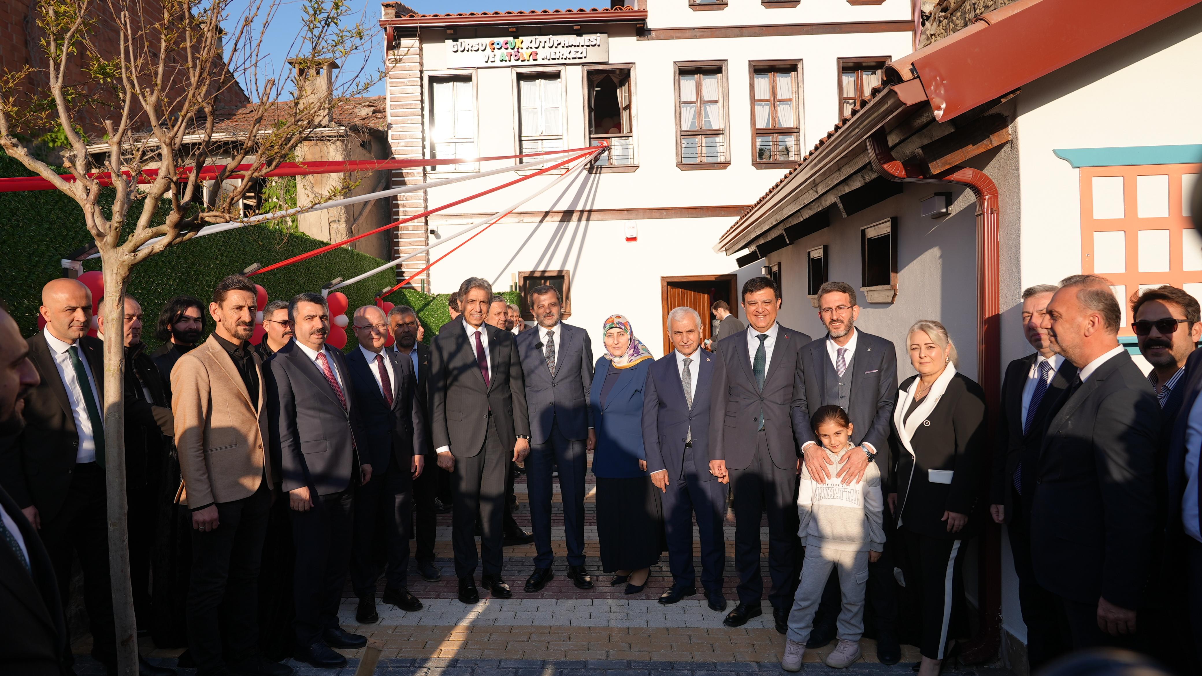 Gürsu'da çocukların dünyasına yeni adres