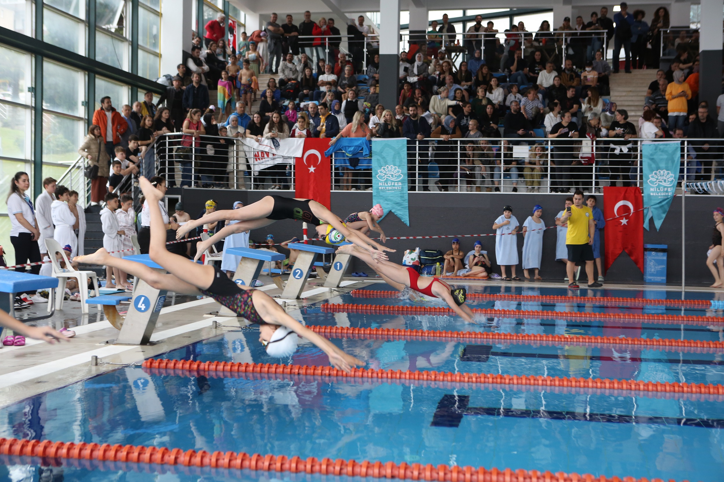 Nilüfer'de Uluslararası Spor Şenlikleri devam ediyor