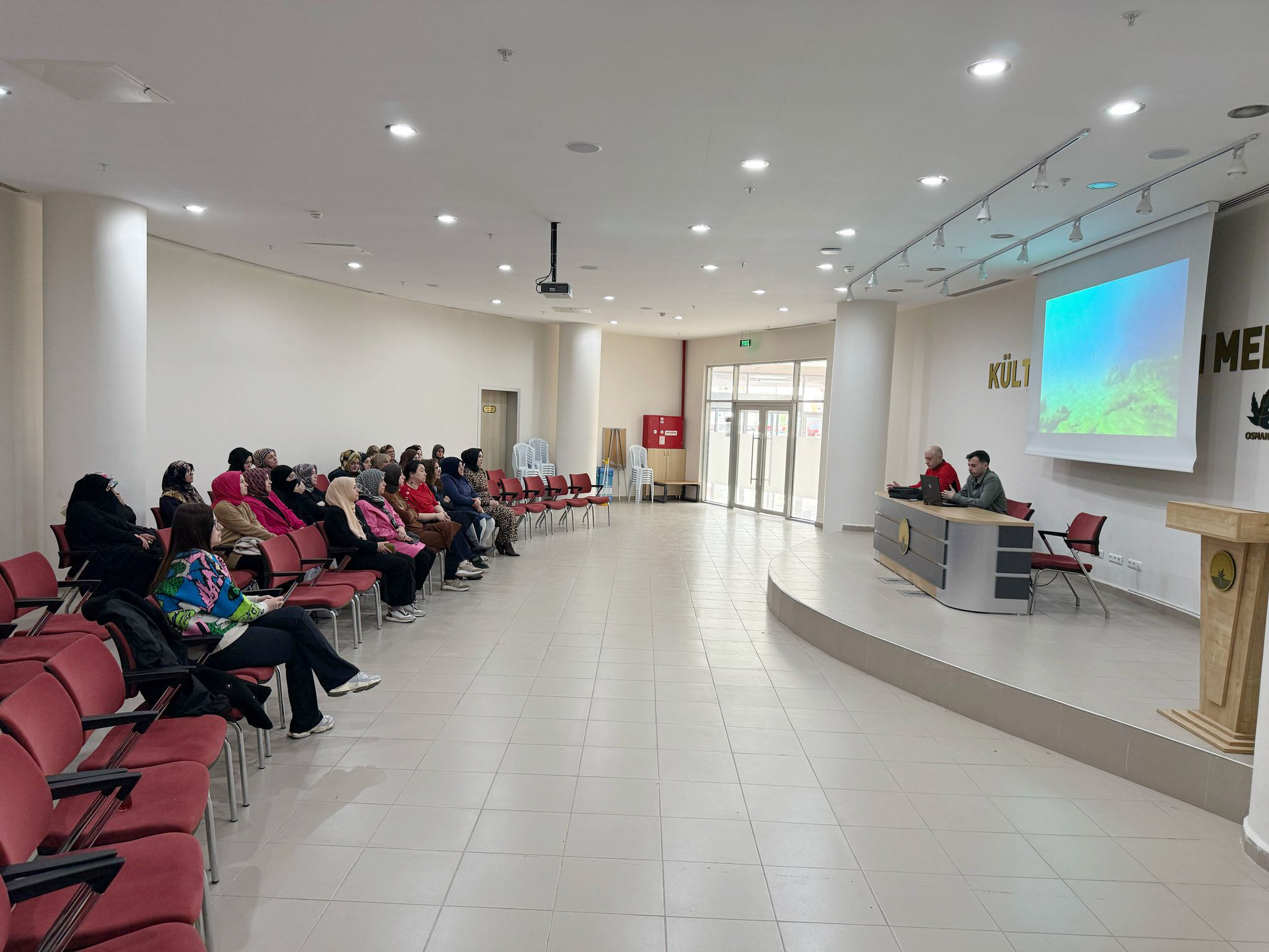 OSMEK'te iklim değişikliği ve sıfır atık bilgilendirmesi