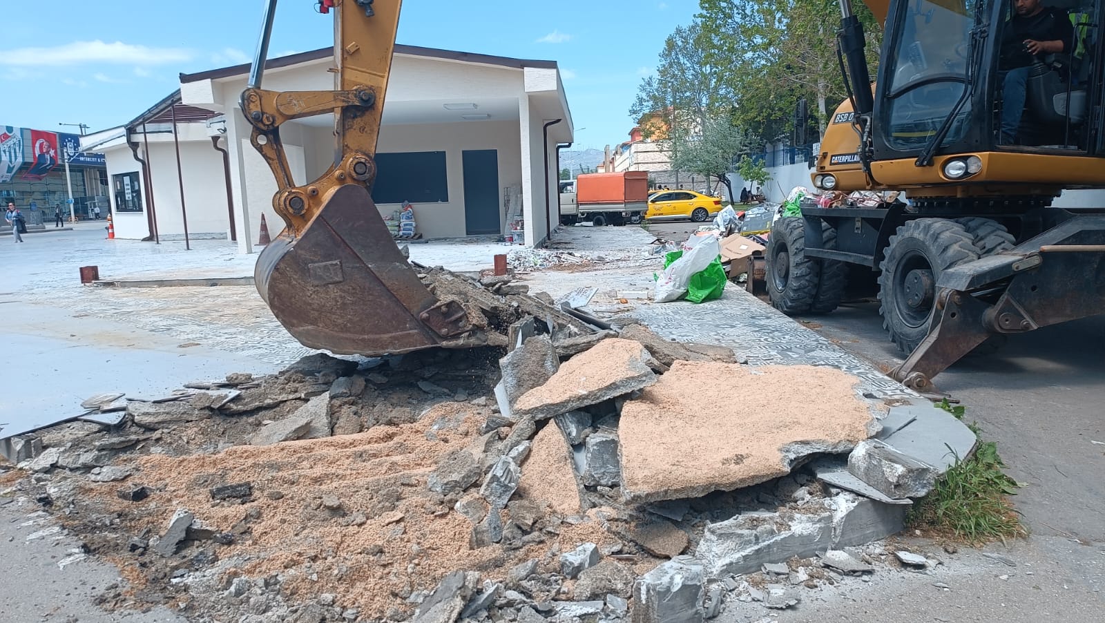 Bursa otobüs terminalinde altyapı yenileme çalışmaları başladı