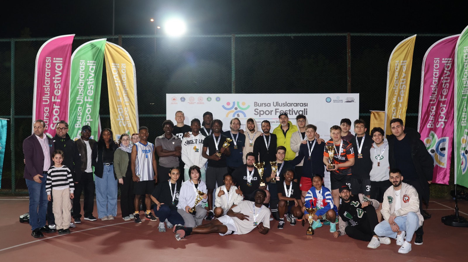 Uluslararası Spor Festivali'nde sokak basketbolu heyecanı