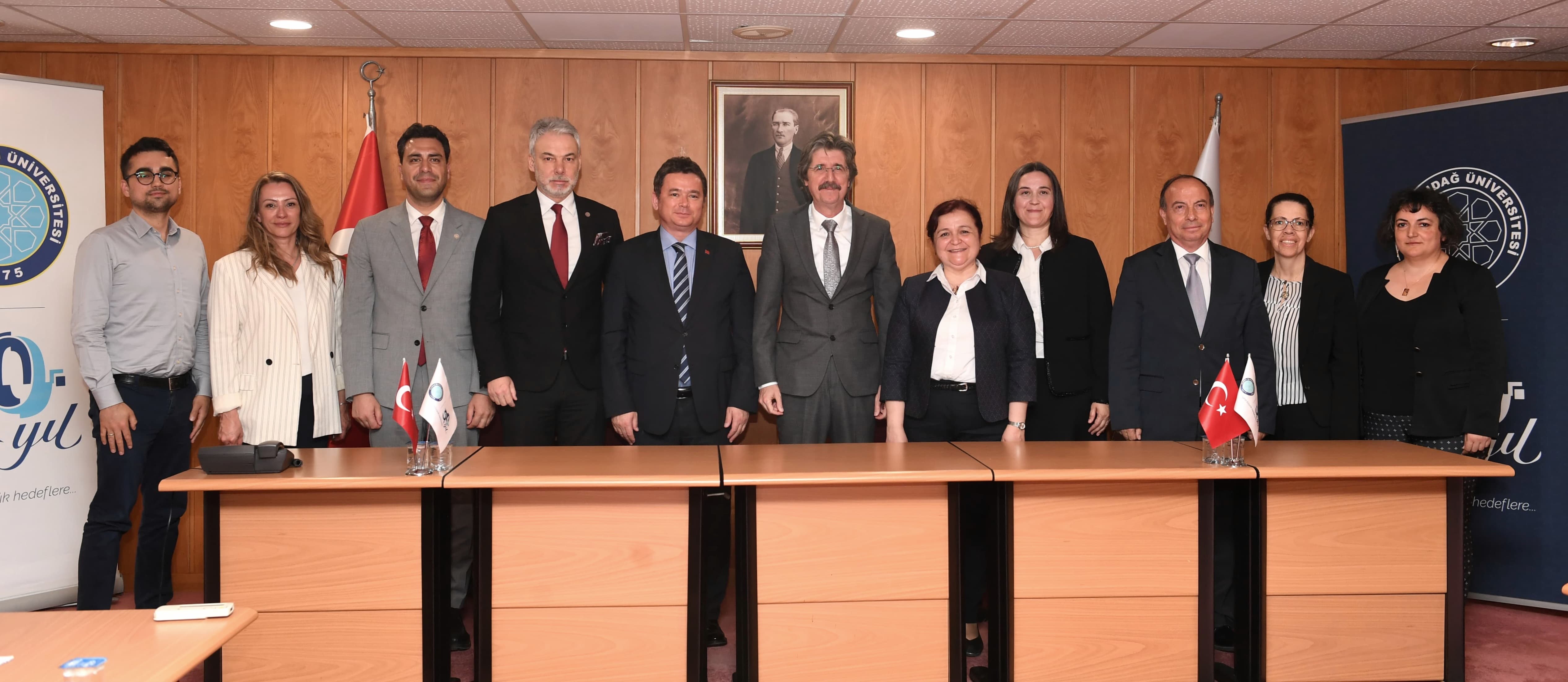 Başkan Aydın: Tüm projelerimizde Uludağ Üniversitesi olsun istiyoruz