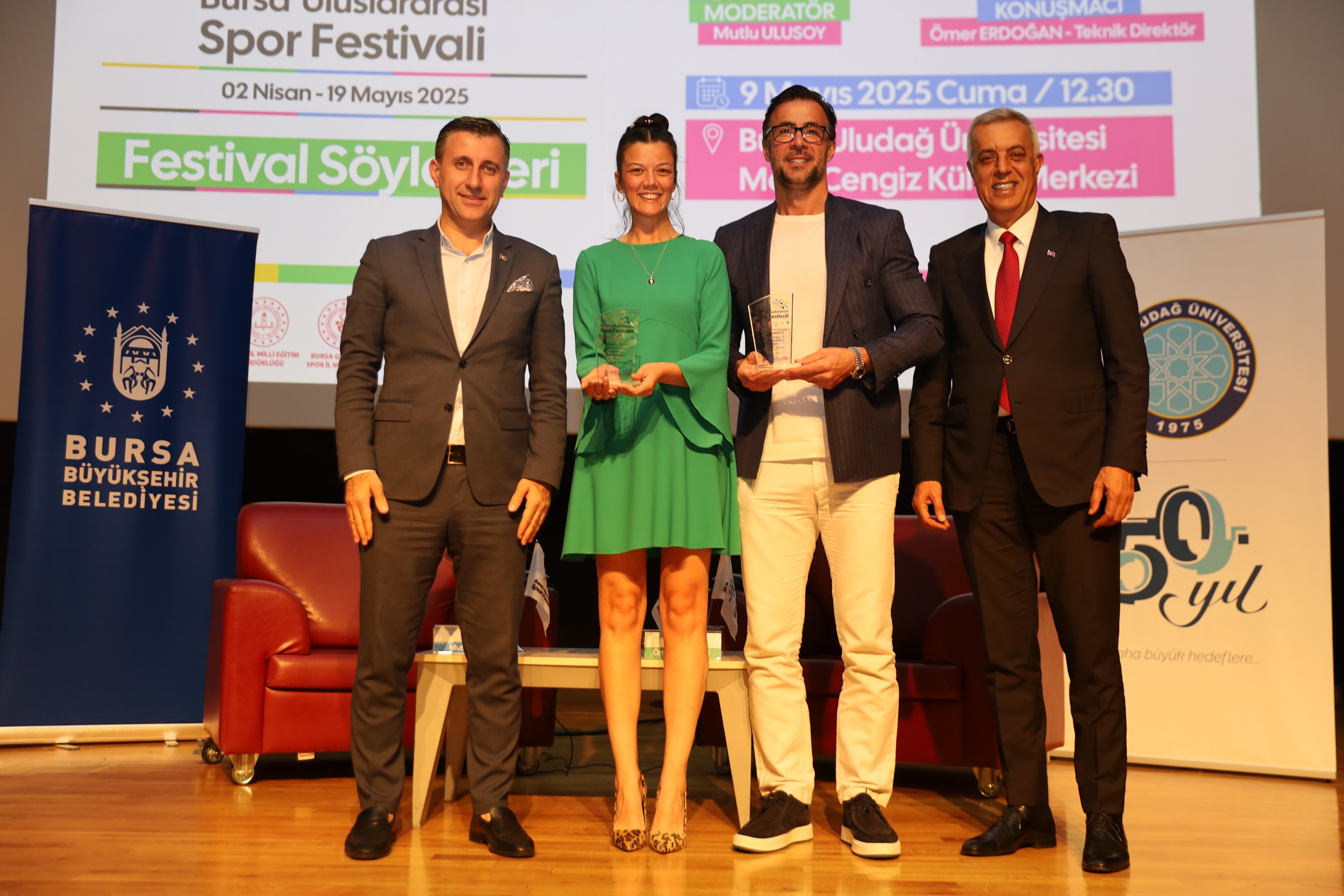 Spor Festivali'nde Ömer Erdoğan rüzgarı