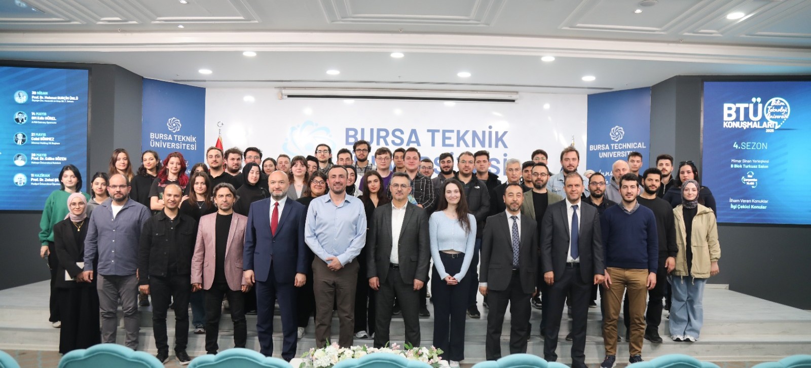 BTÜ Konuşmaları’nın konuğu Prof. Dr. Mehmet Burçin Ünlü: Fizik yasaları hayatın her alanında geçerli