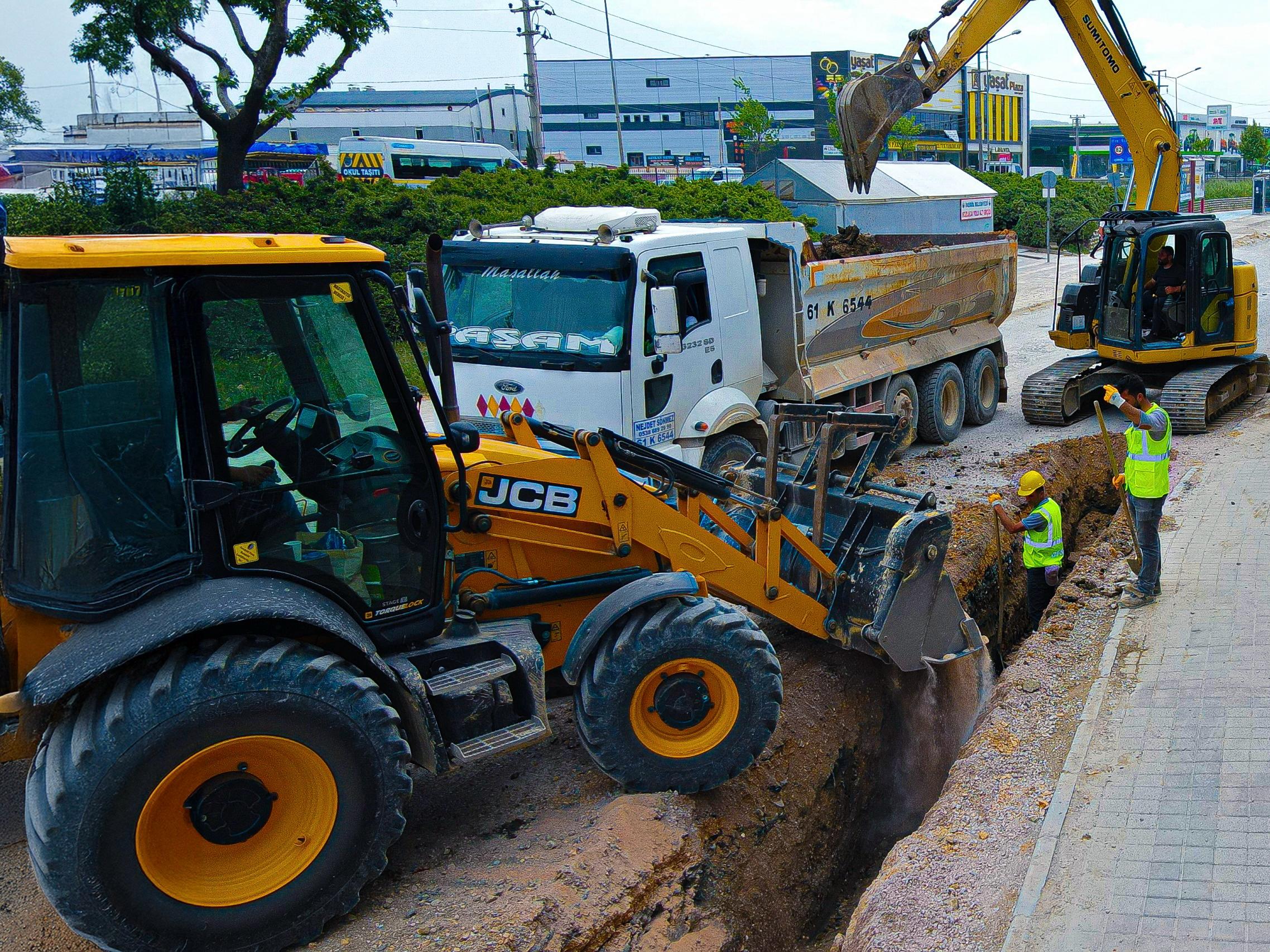 İnegöl'de BUSKİ çalışmaları tamamlanma aşamasında
