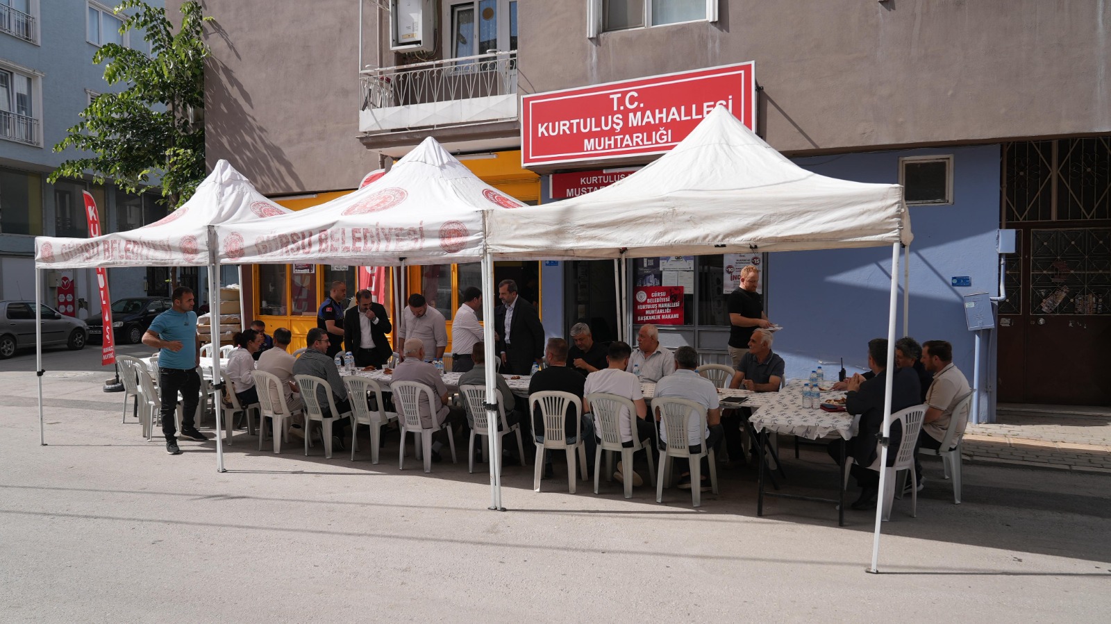 Gürsu'da Başkan Işık mahalle sakinleriyle bir araya geldi