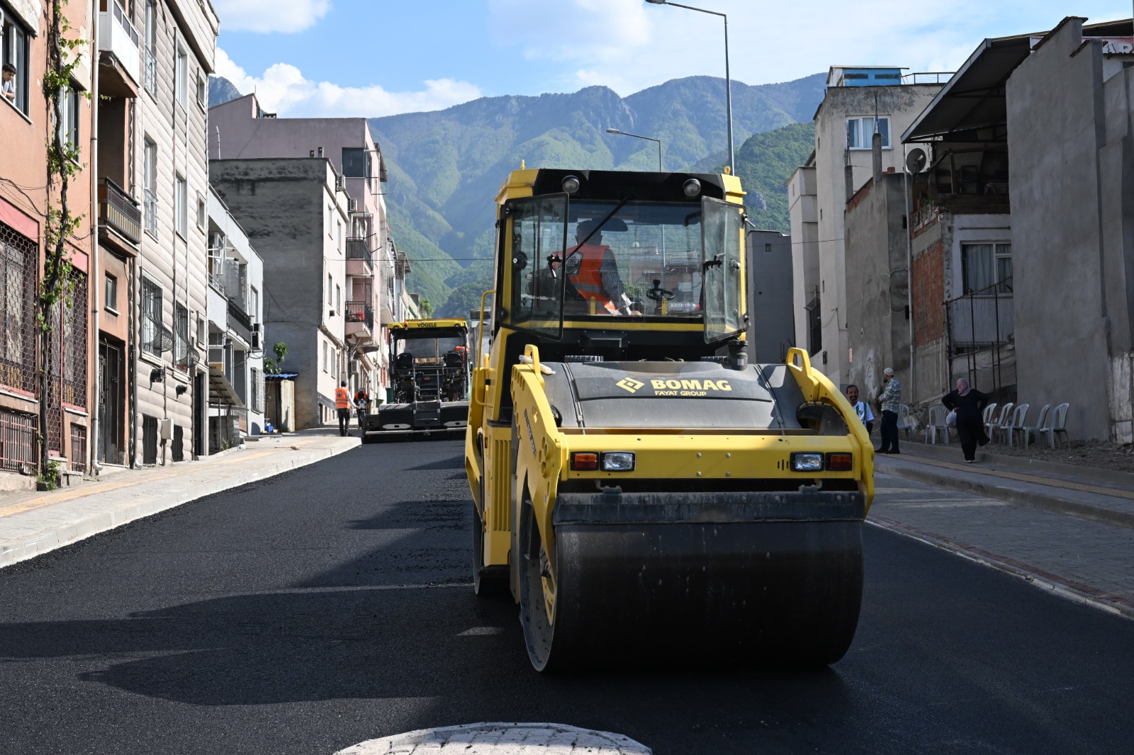 Yıldırım'da Huzur Caddesi genişletme çalışmaları tamamlandı