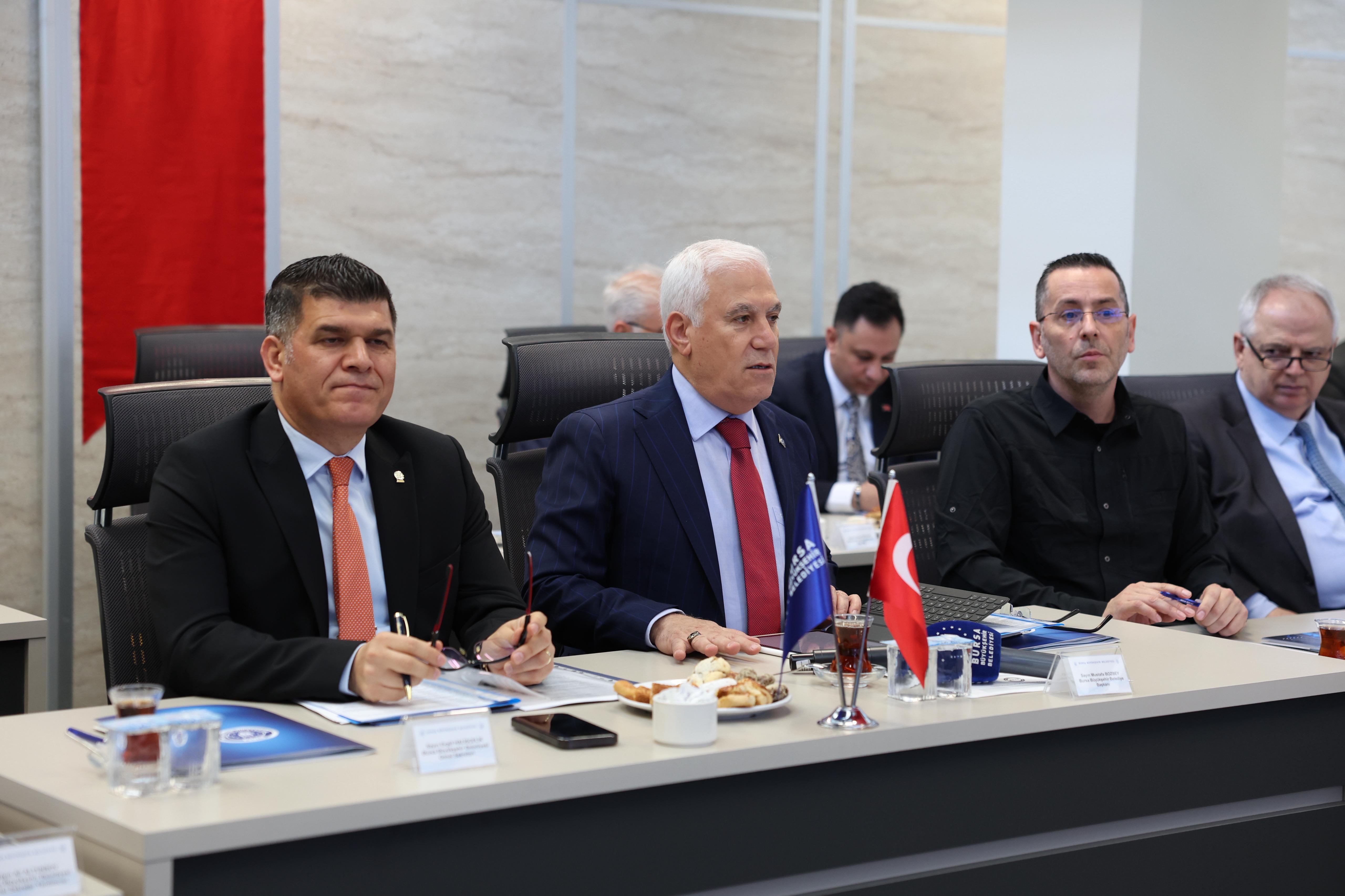 Bursa afetlere hazırlıkta koordinasyonu artırıyor: AKOM toplandı