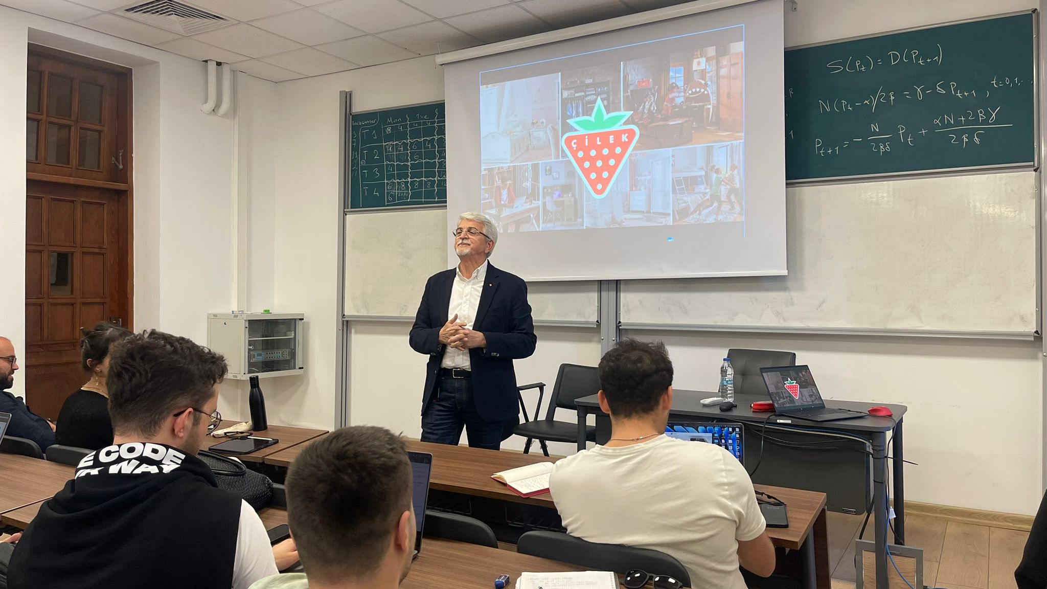 Muzaffer Çilek, Boğaziçi Üniversitesi’nde gençlerle buluştu