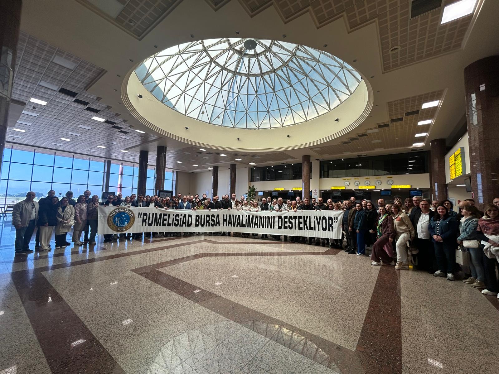 RUMELİSİAD’dan Bursa Havaalanı'na destek