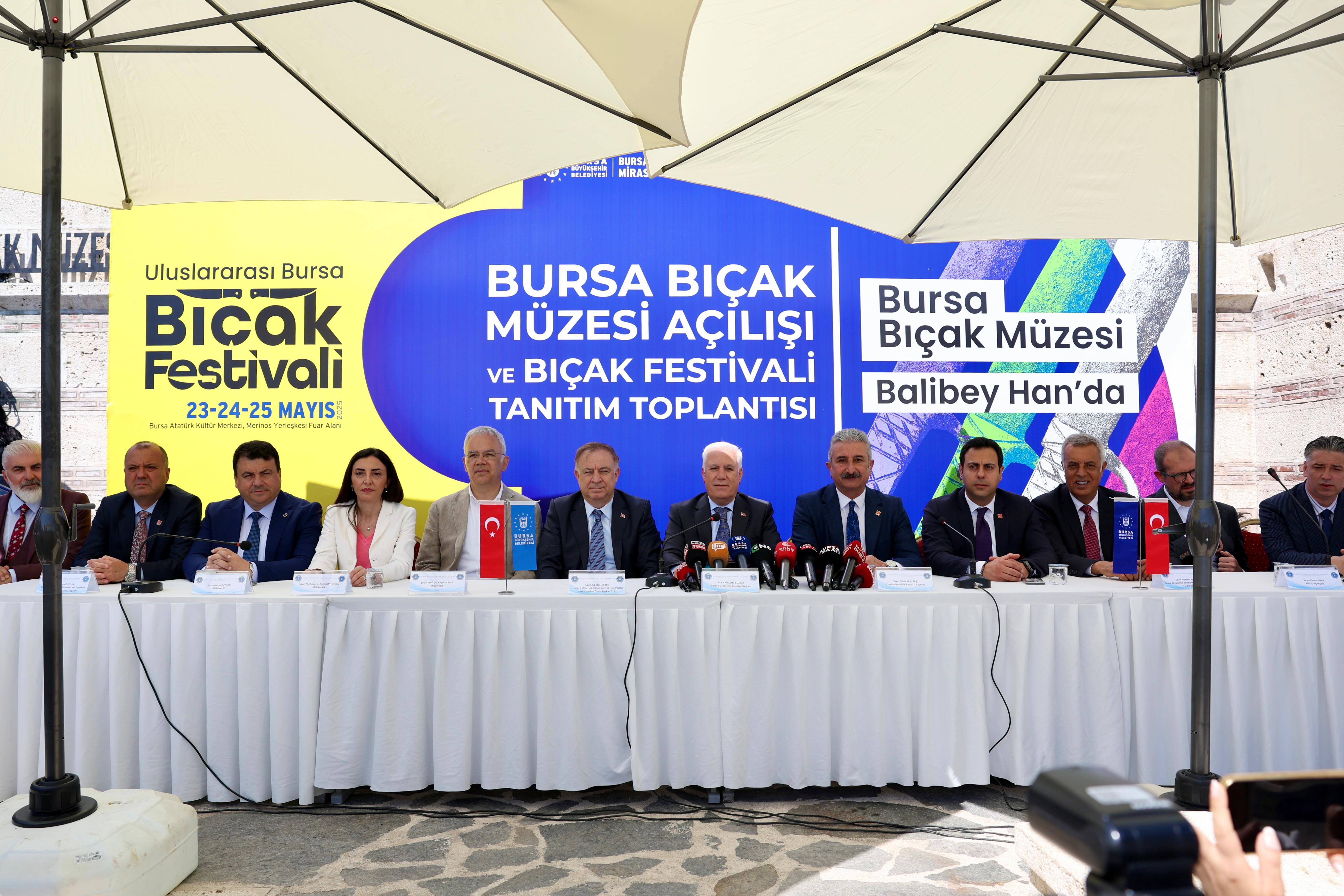 Bursa Bıçak Müzesi kapılarını açtı: Gelenek gelecekle buluşuyor