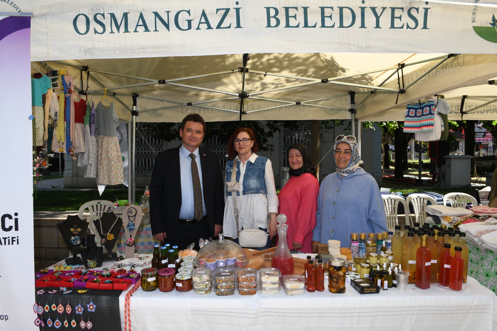 Bursa'nın lezzetleri Osmangazi'de sergilendi