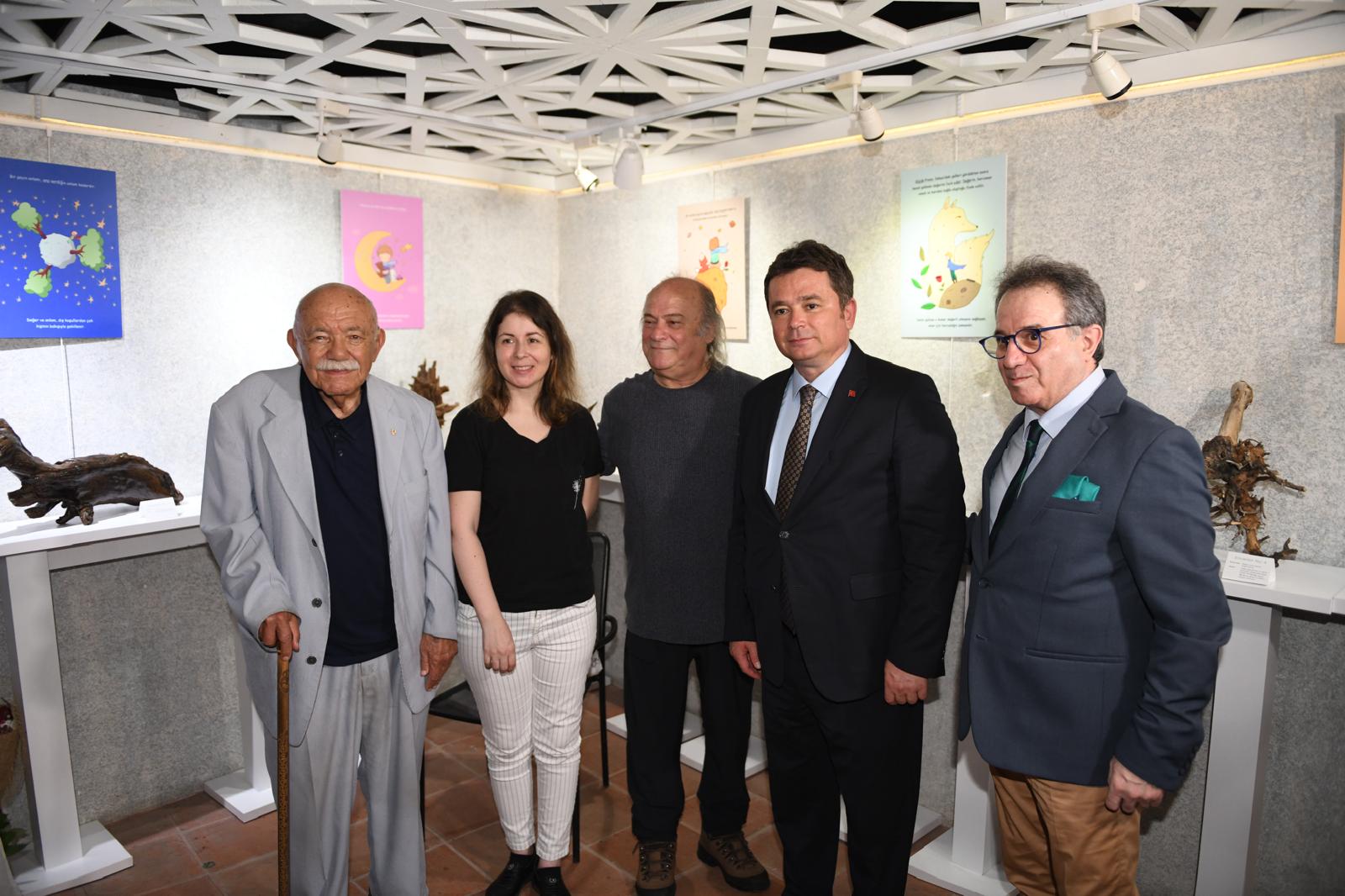 Osmangazi'de ölü ağaç dalları sanat eserine dönüştü