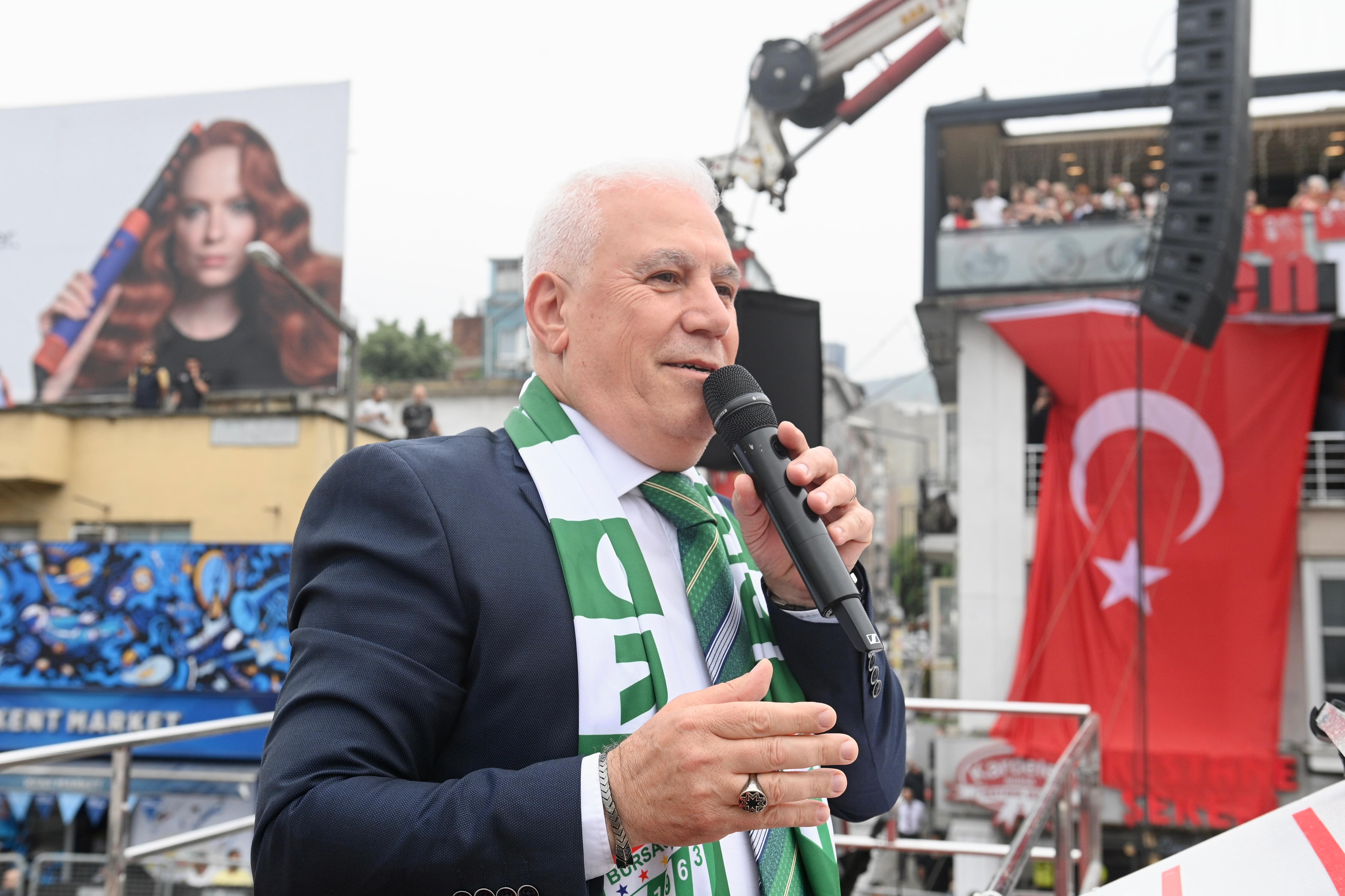 Başkan Bozbey'den adalet ve demokrasi çağrısı