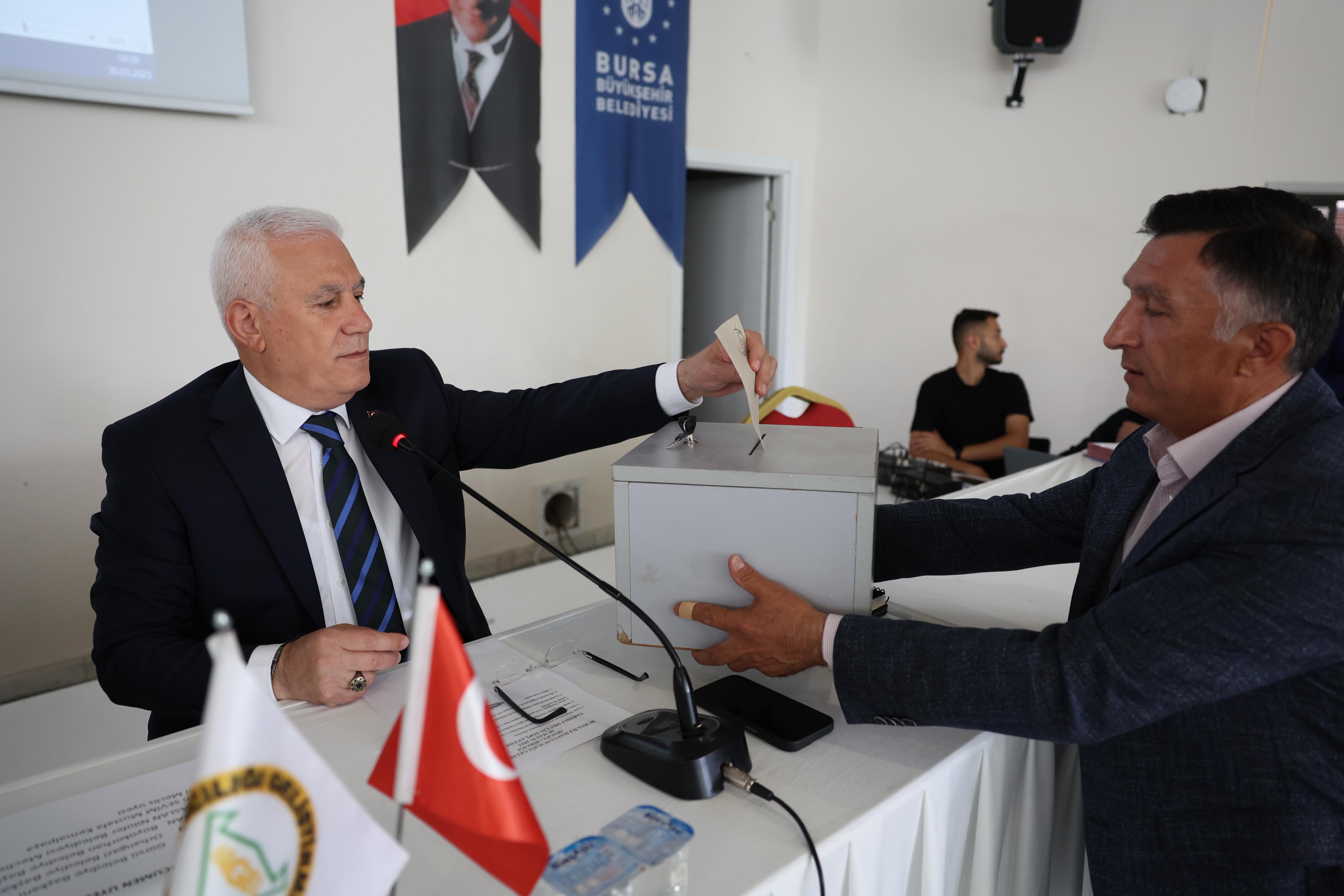 HAGEL Genel Kurulu'nda Bozbey'den Bursa hayvancılığına yeni vizyon