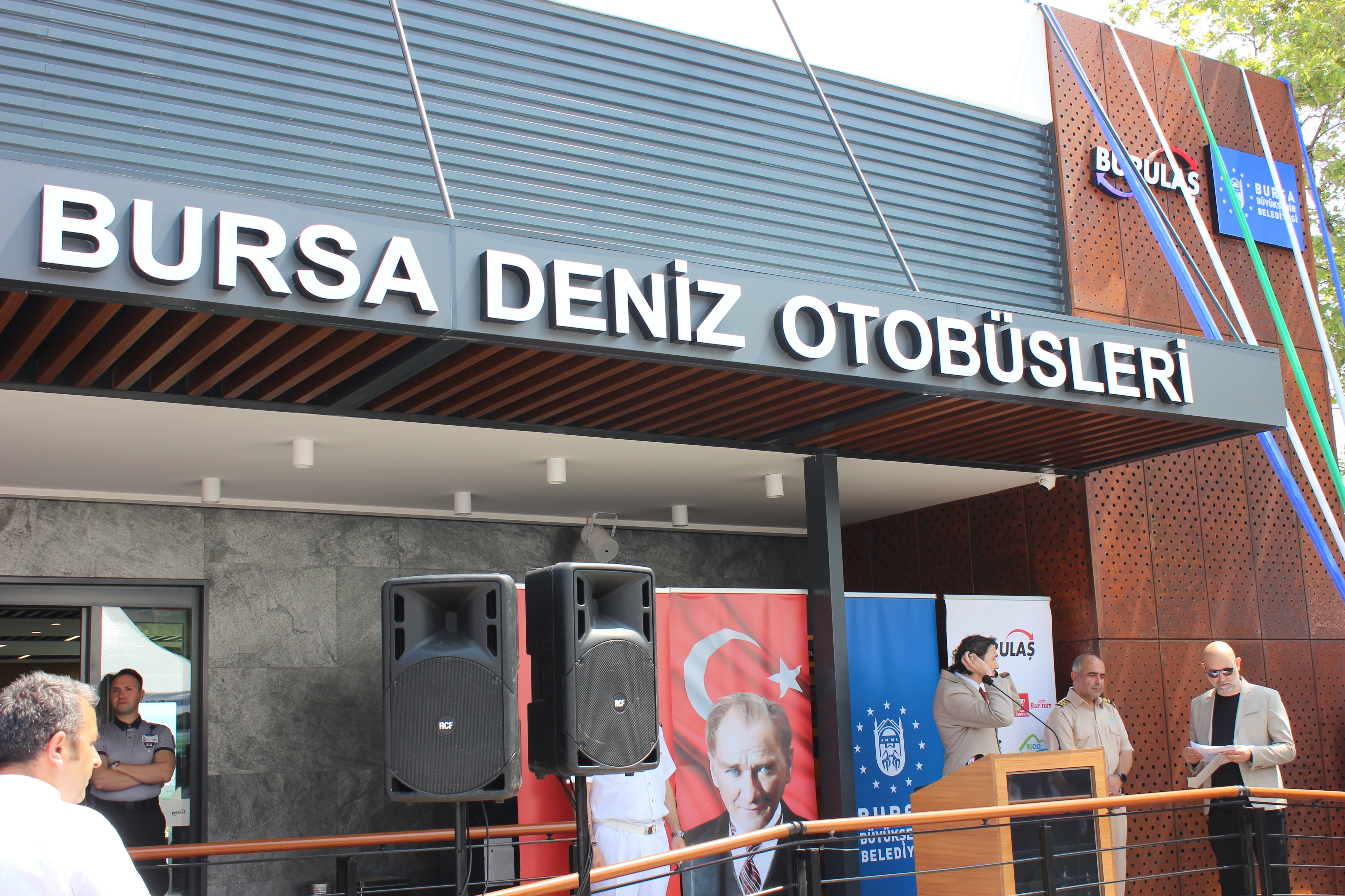 BUDO İskelesi yeni yüzüyle açıldı