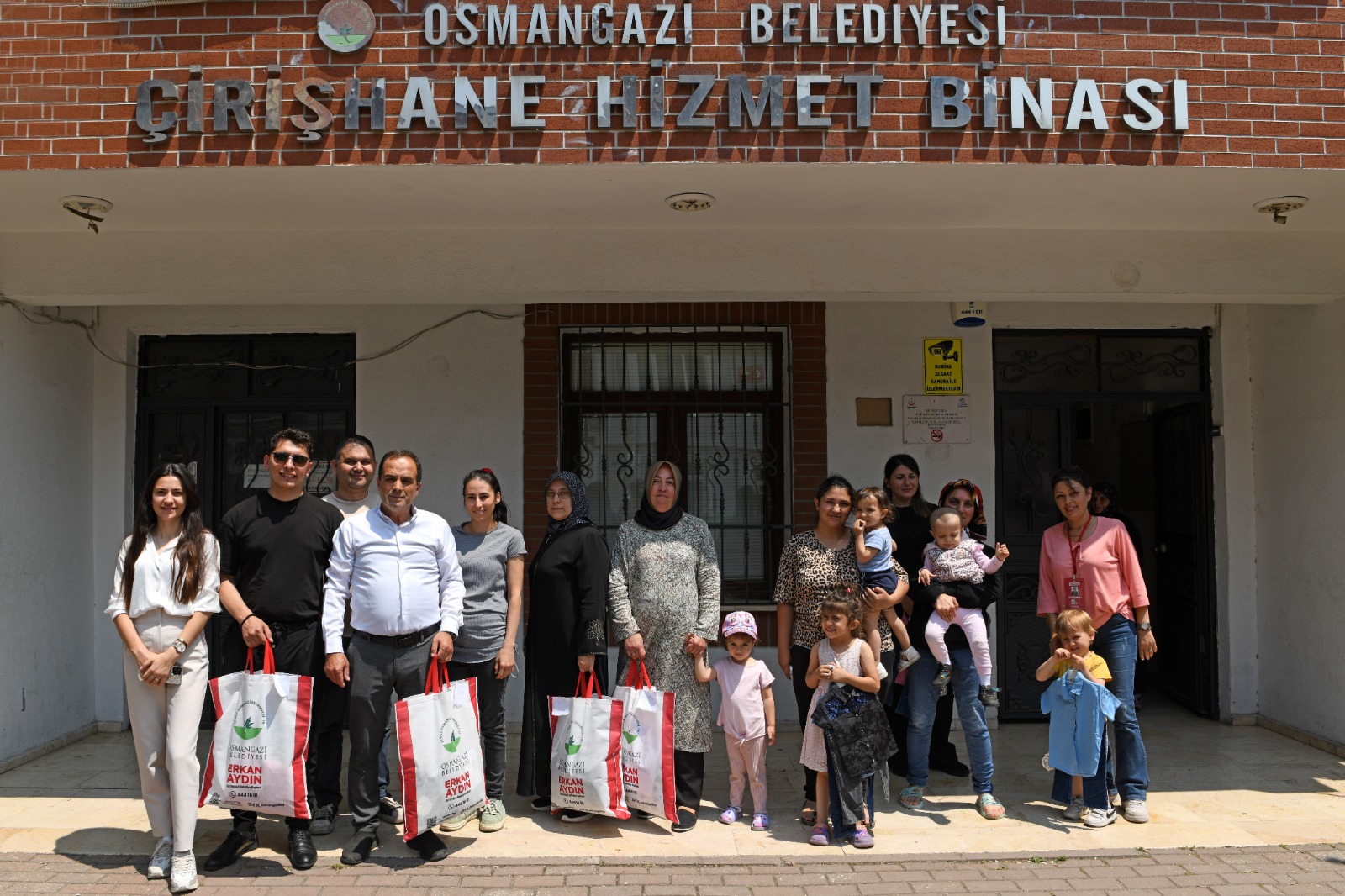 Osmangazili çocuklar bayram coşkusunu erken yaşadı
