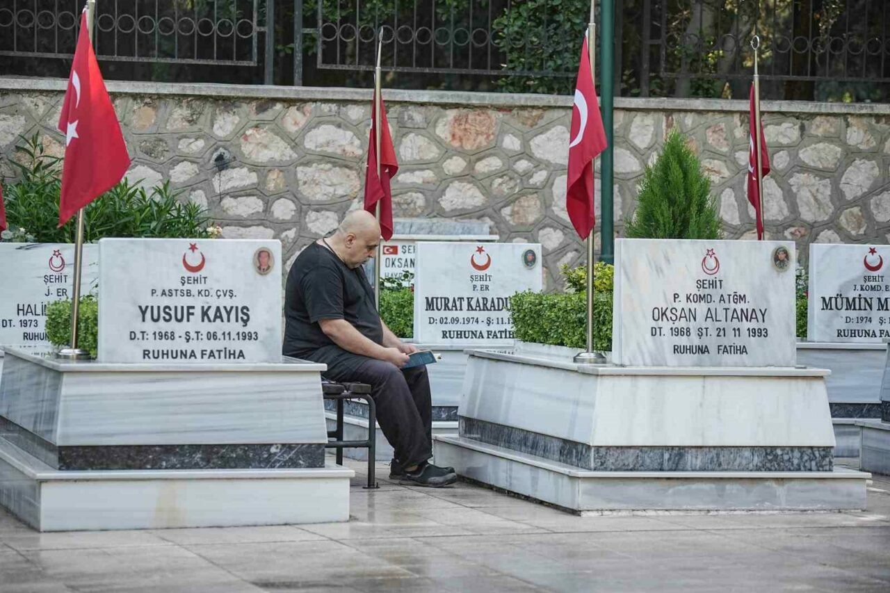 Bursa’da şehit ailelerinden duygulandıran ziyaret