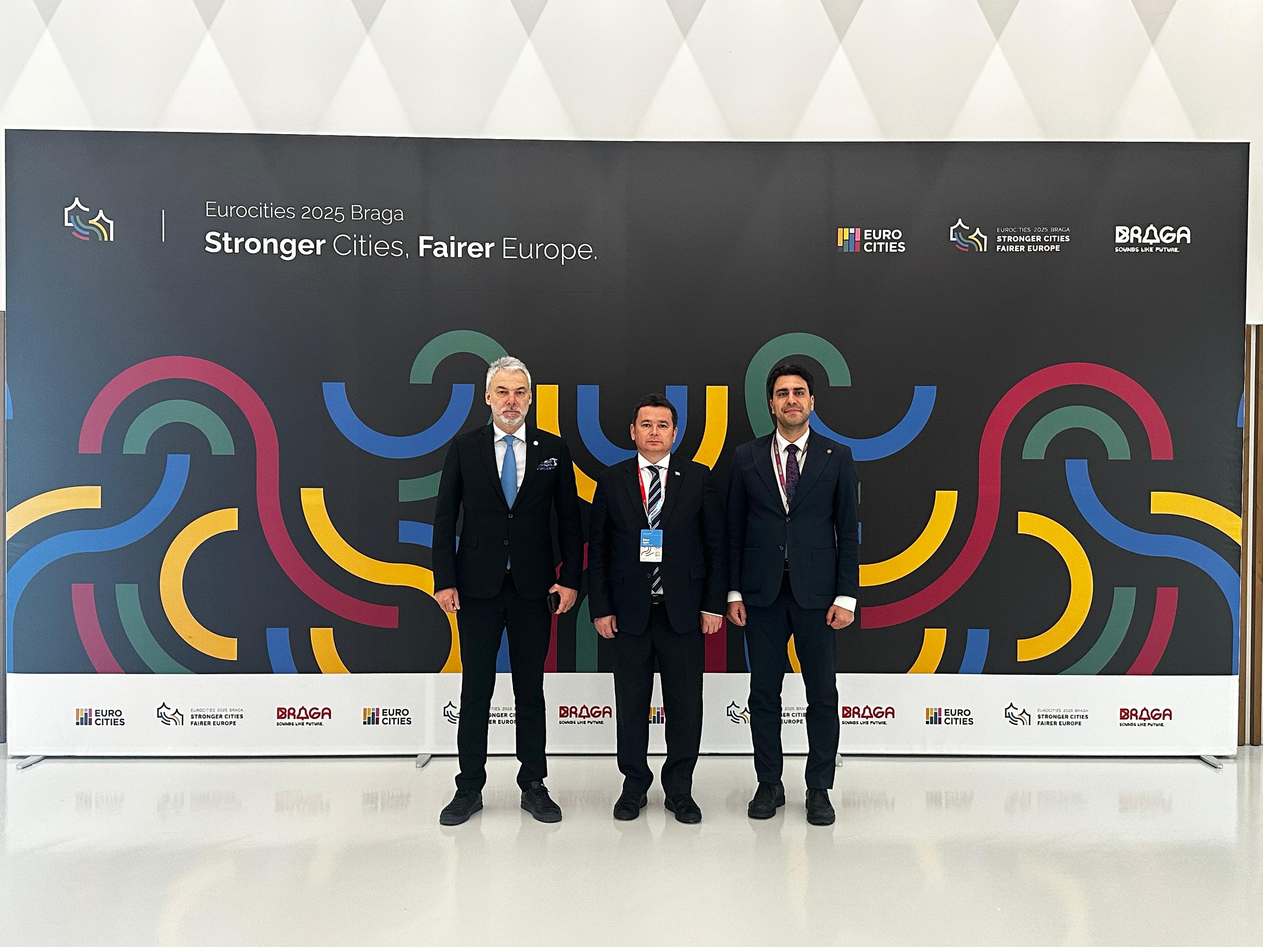 Osmangazi Belediyesi’nden Avrupa’ya yeşil taahhüt: Braga’da tarihi imza