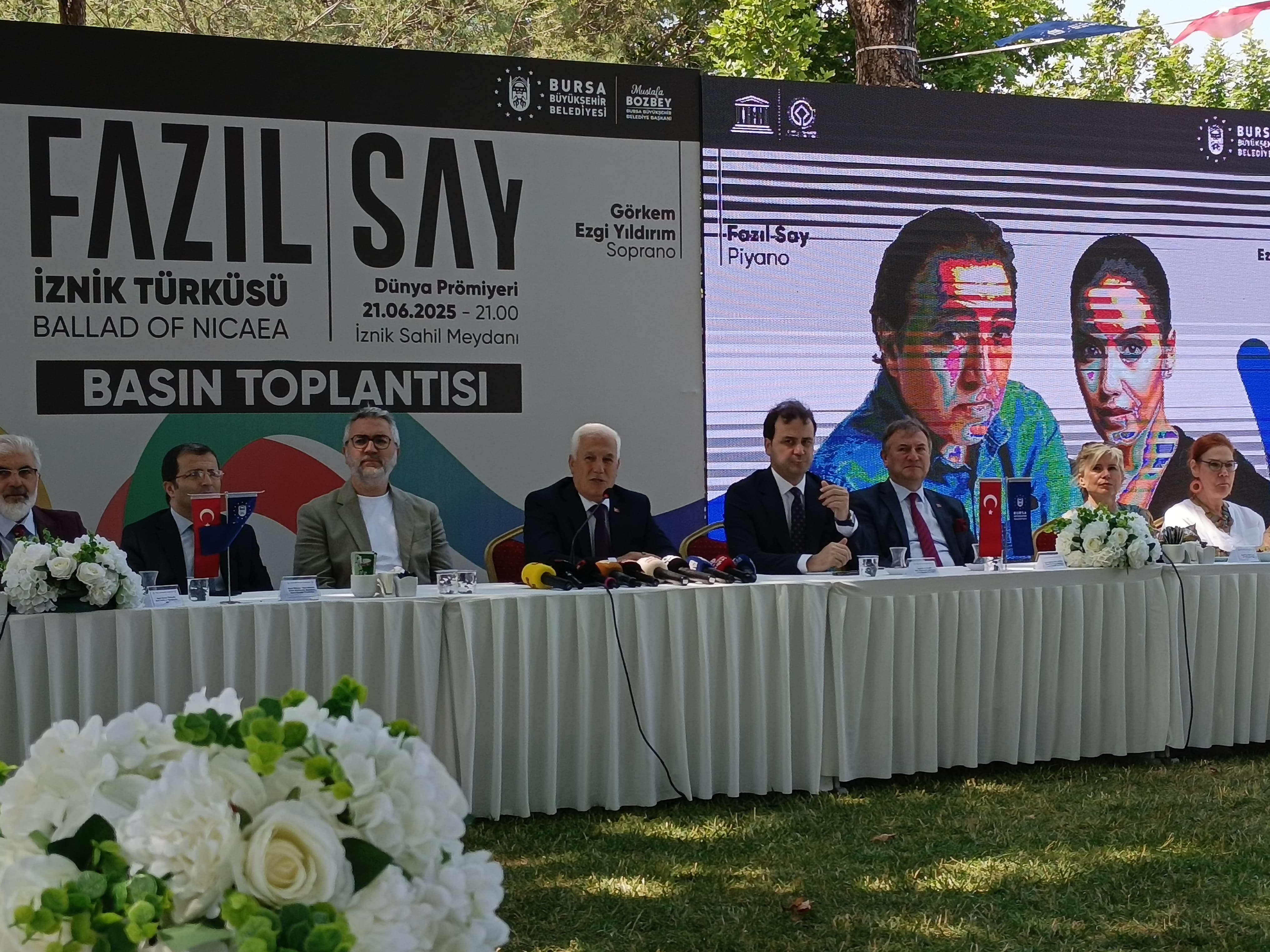 Fazıl Say'dan İznik'e özel beste: "İznik Türküsü" Dünya Prömiyeri 21 Haziran'da!